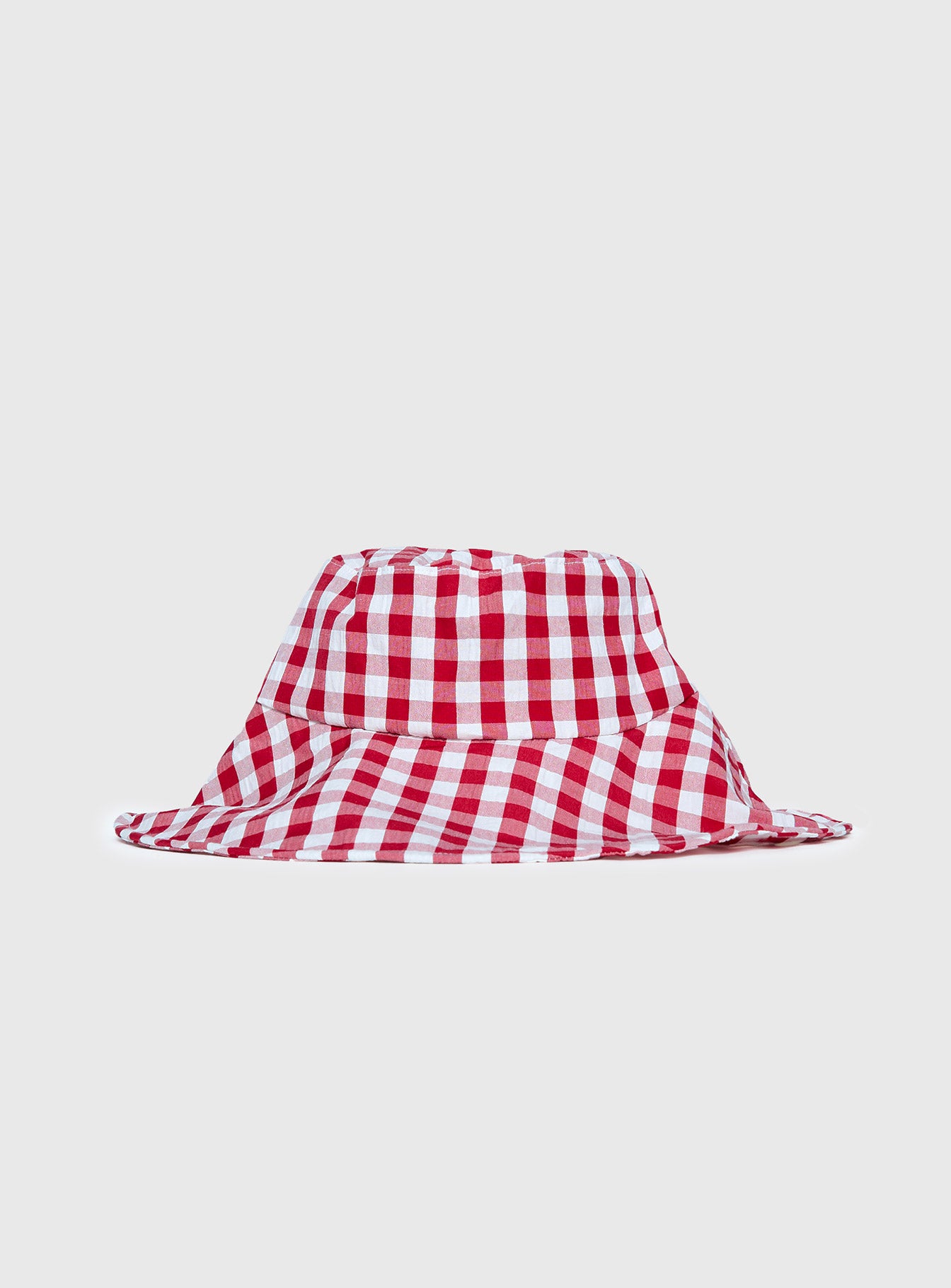 Leina Hat Red Gingham-Vipp Girl