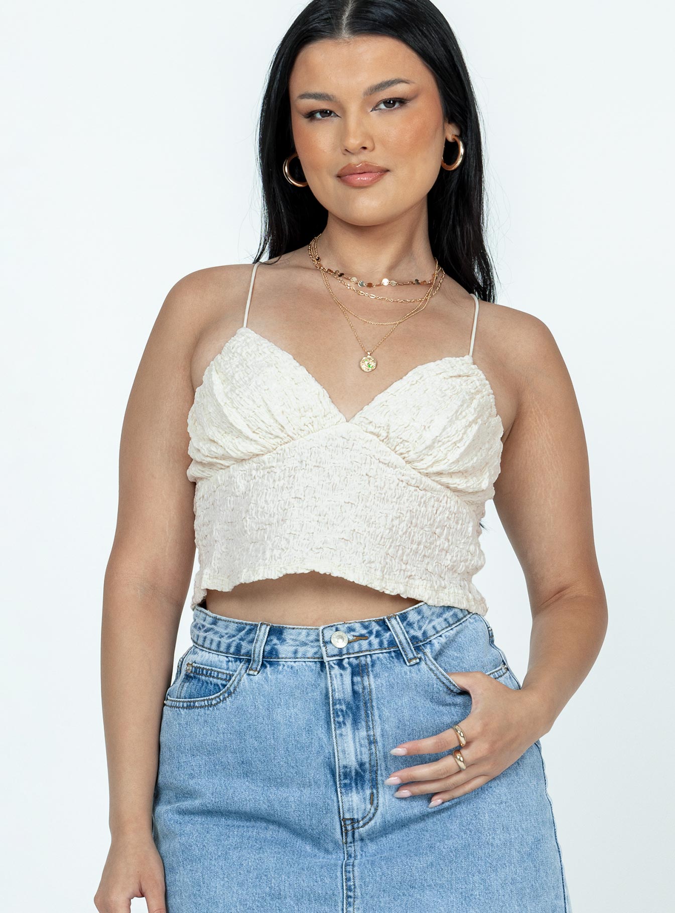 Marcell Top White-Vipp Girl