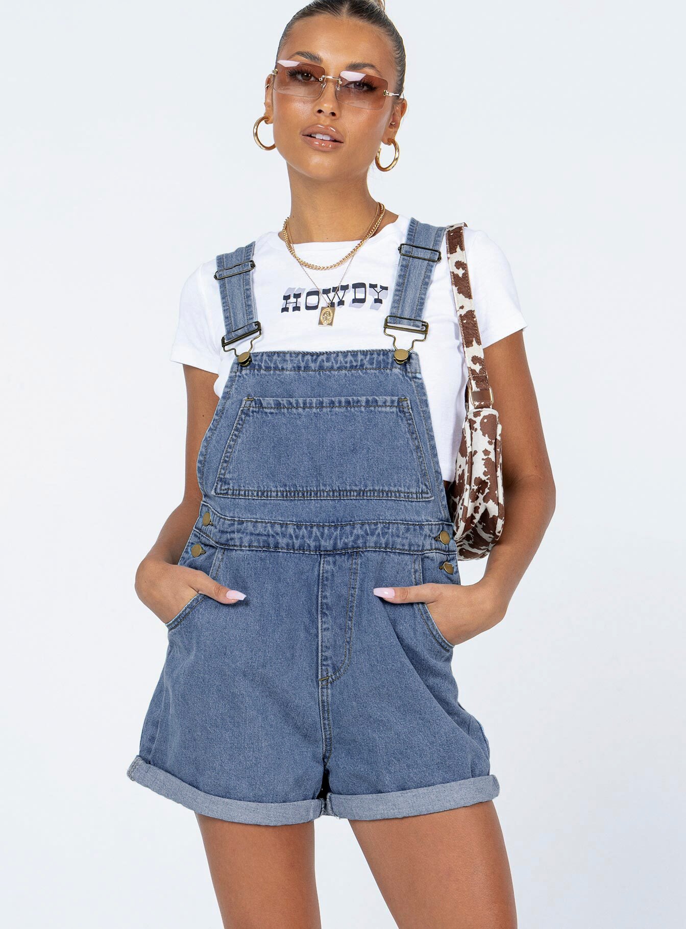 Kacey Overalls Blue Denim-Vipp Girl