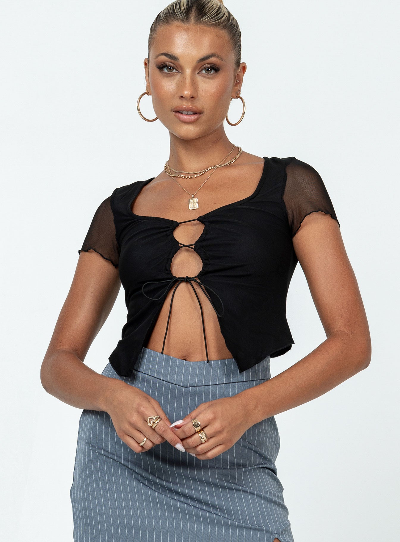 Coulson Top Black-Vipp Girl