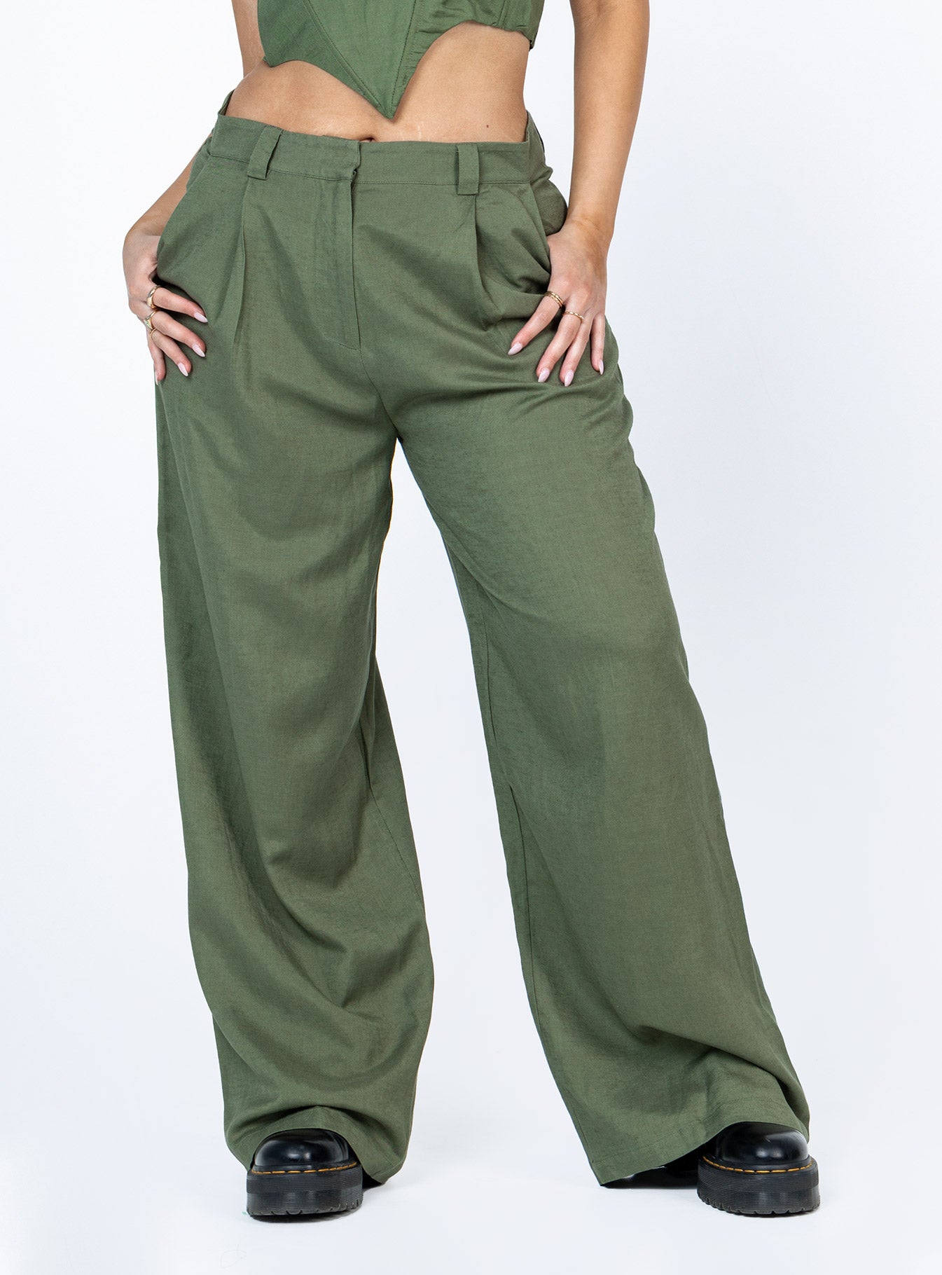 La Quinta Pant Khaki-Vipp Girl
