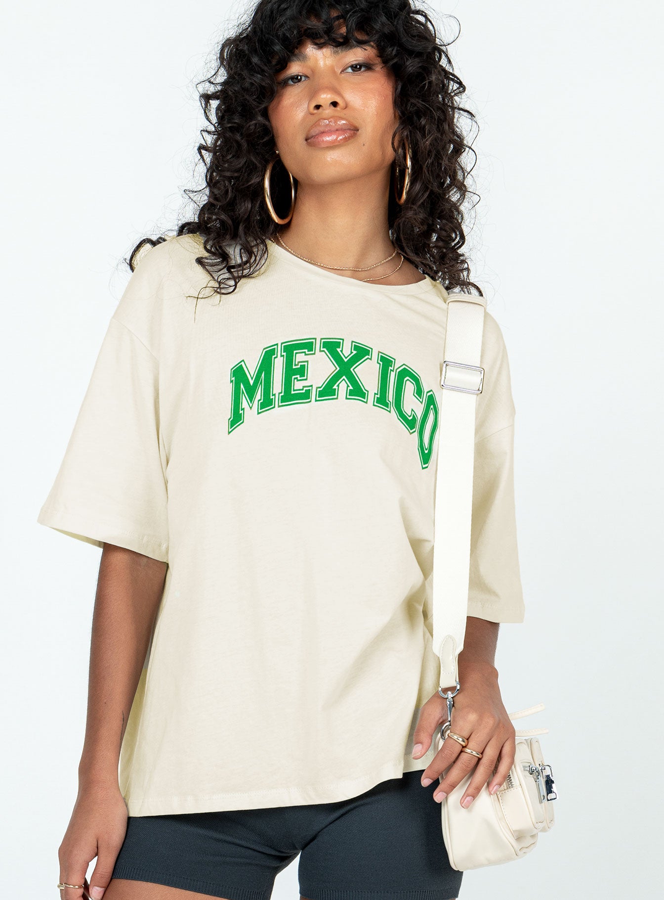 Mexico Graphic Tee Off White-Vipp Girl