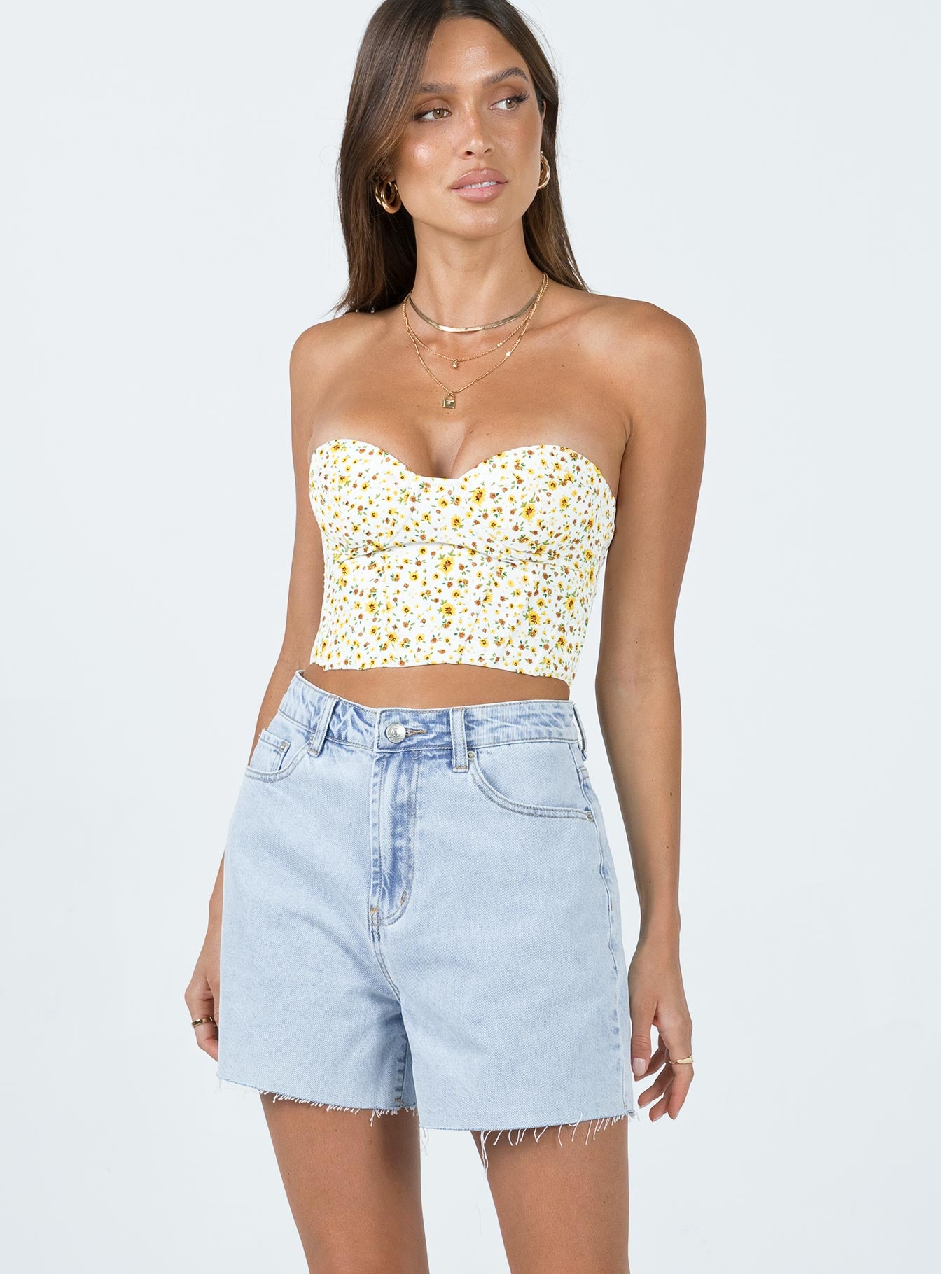 Reyes Denim Shorts Denim-Vipp Girl