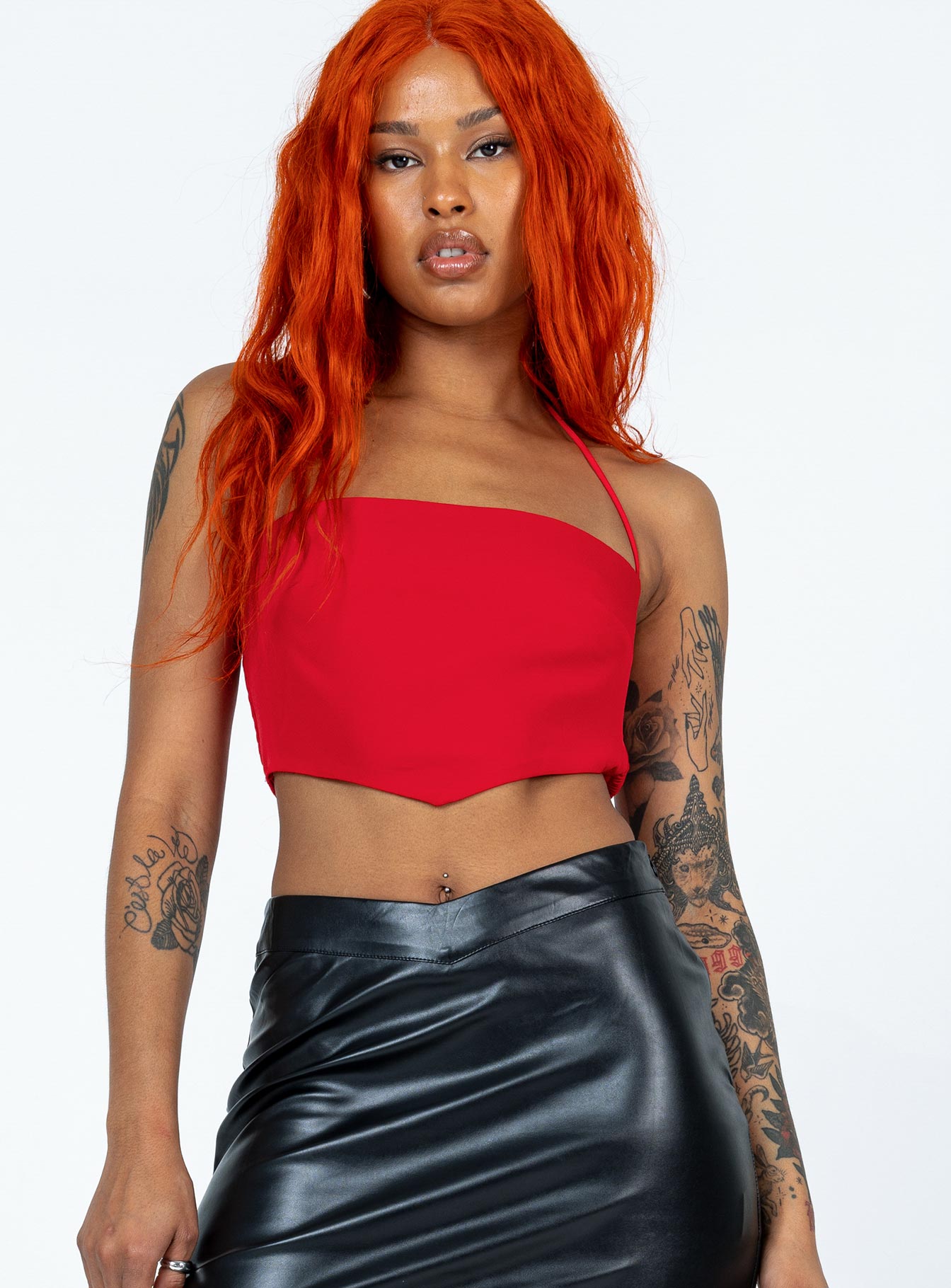 Mistie Top Red-Vipp Girl