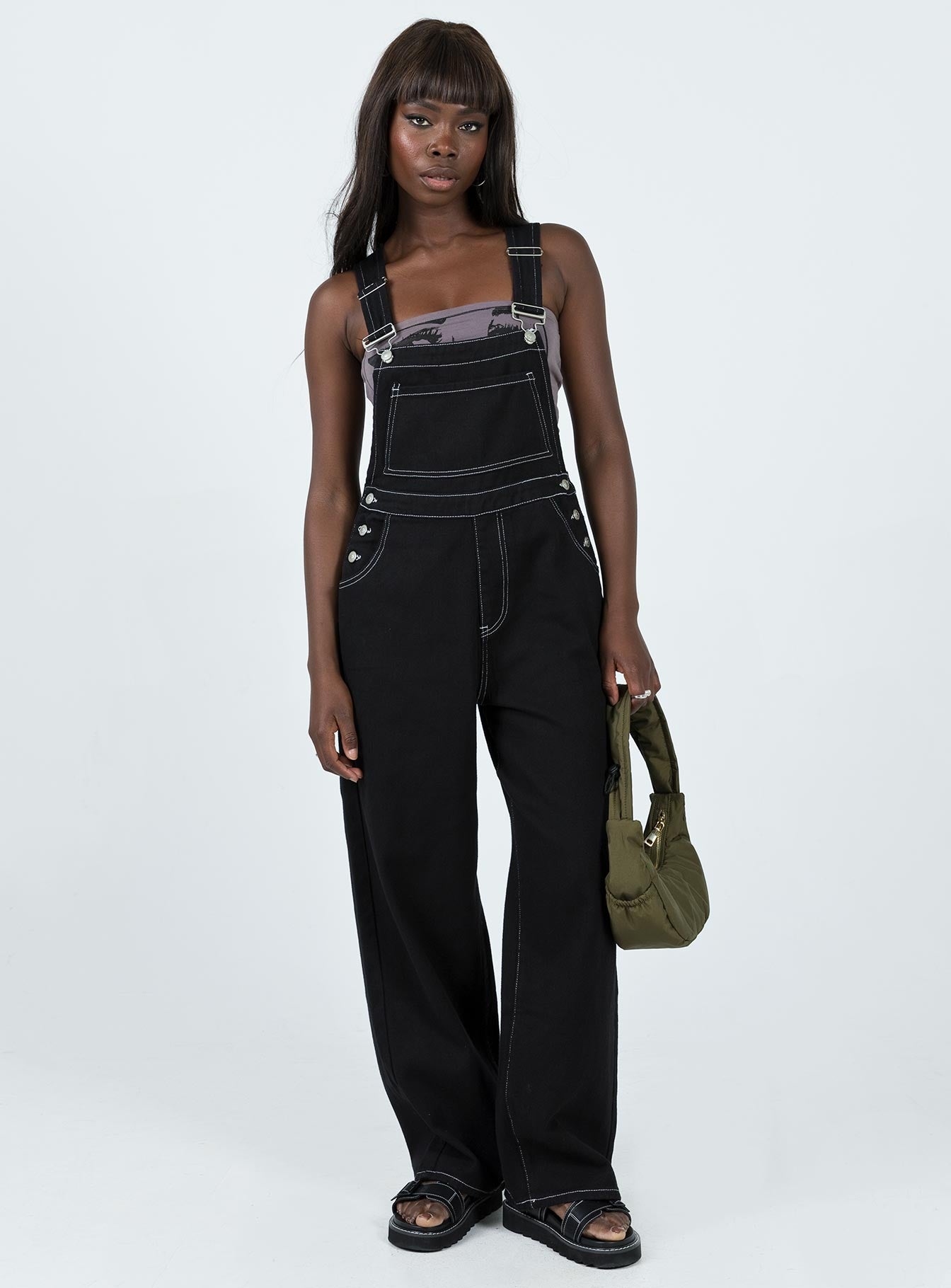 Menzies Overalls Black-Vipp Girl