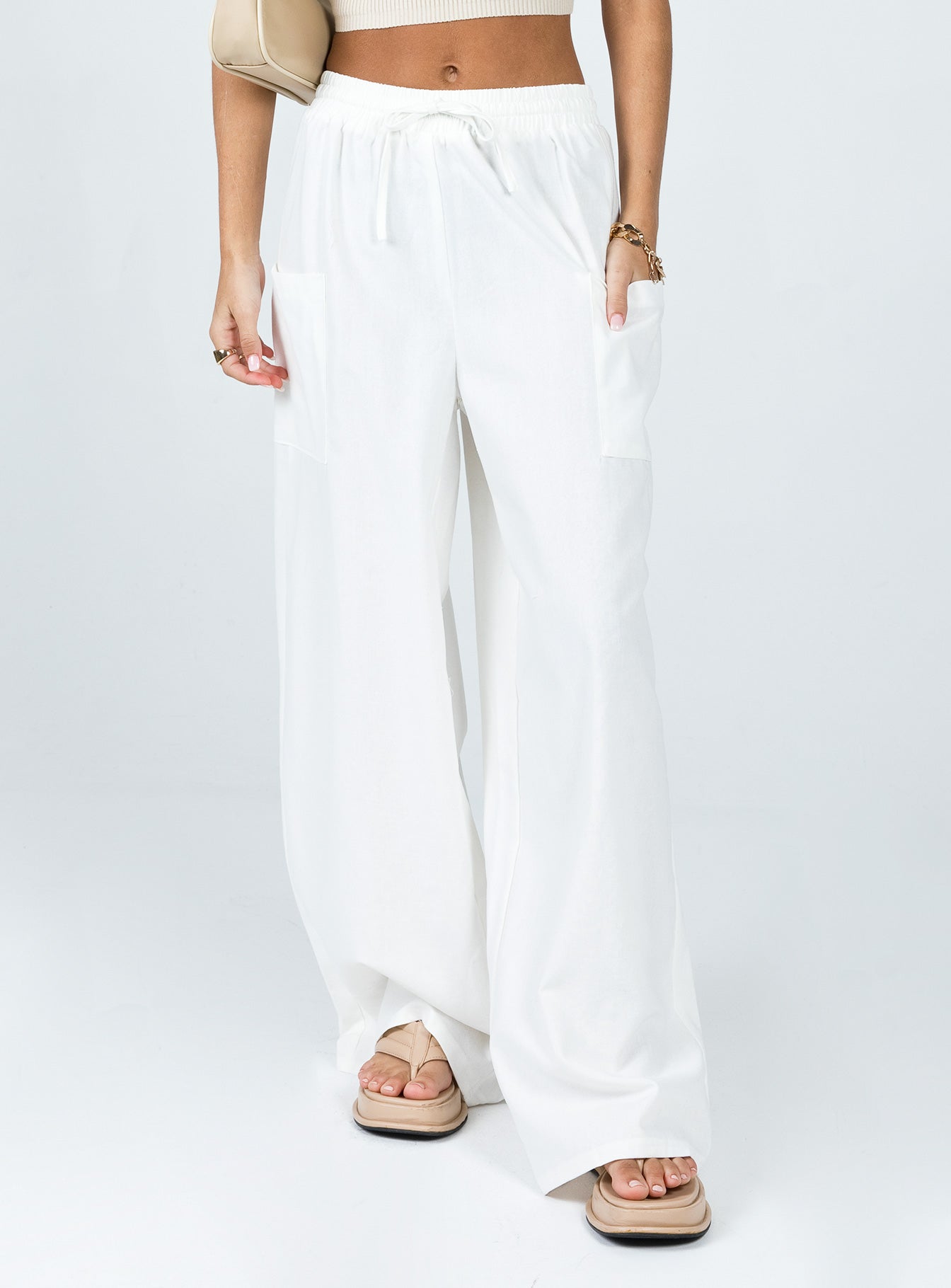 Brunie Pants White-Vipp Girl