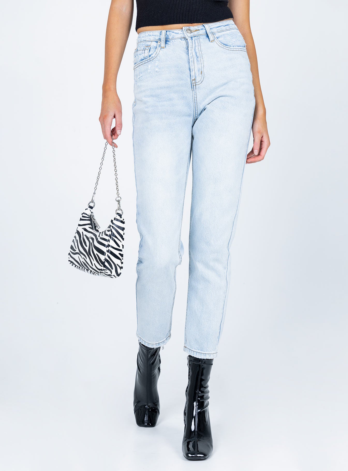 Organic Cotton Blend Colmar Skinny Leg Denim Jeans-Vipp Girl