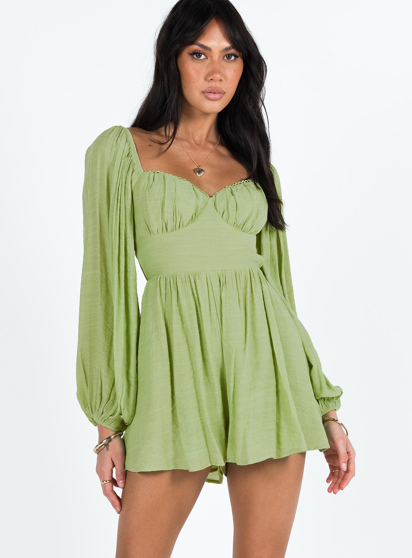 Danny Romper Green-Vipp Girl