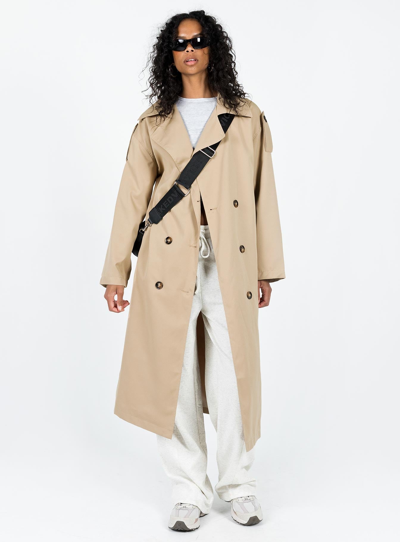 Elgata Trench Coat Beige-Vipp Girl