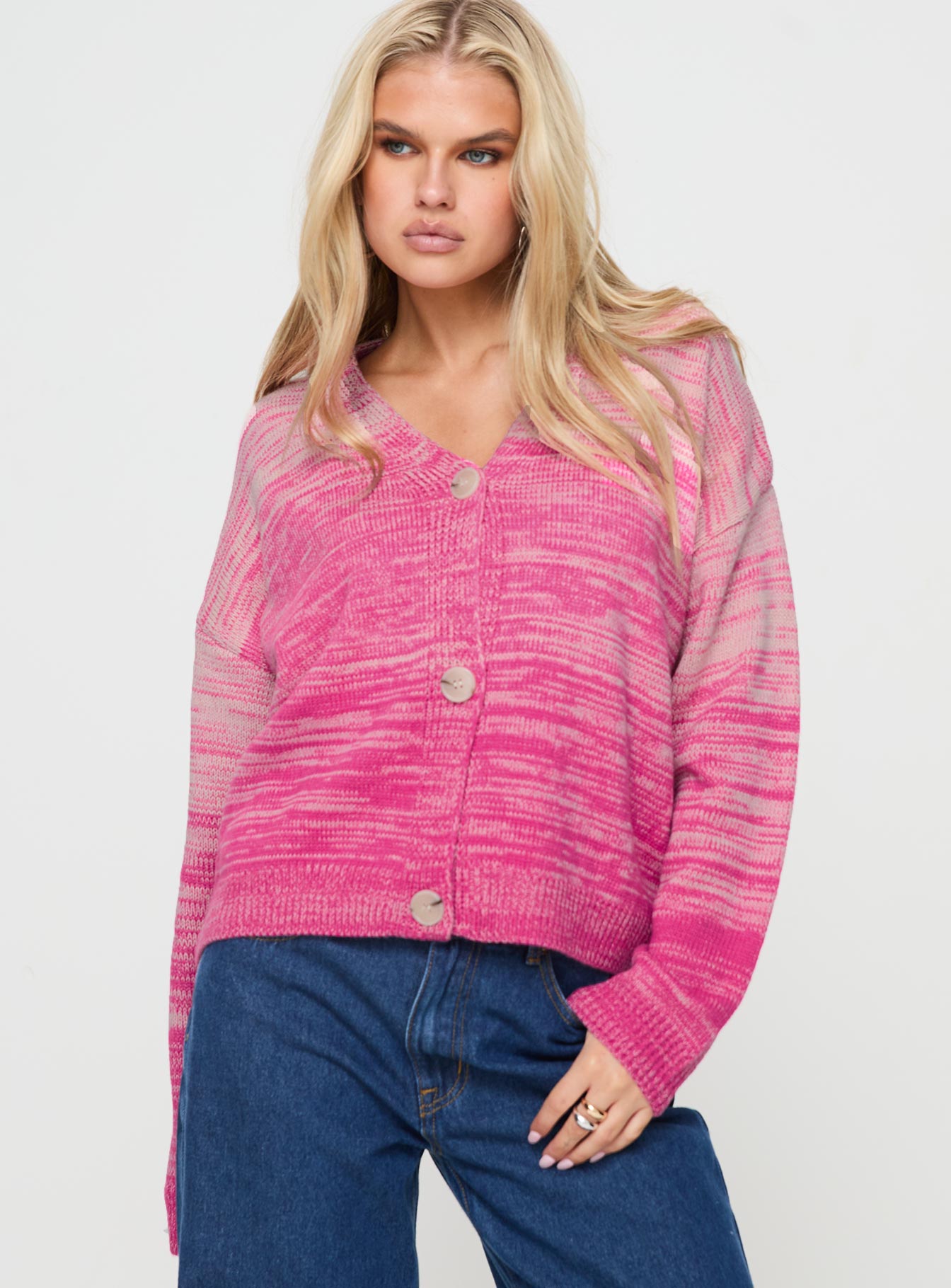 Emikio Cardigan Ombre Pink-Vipp Girl