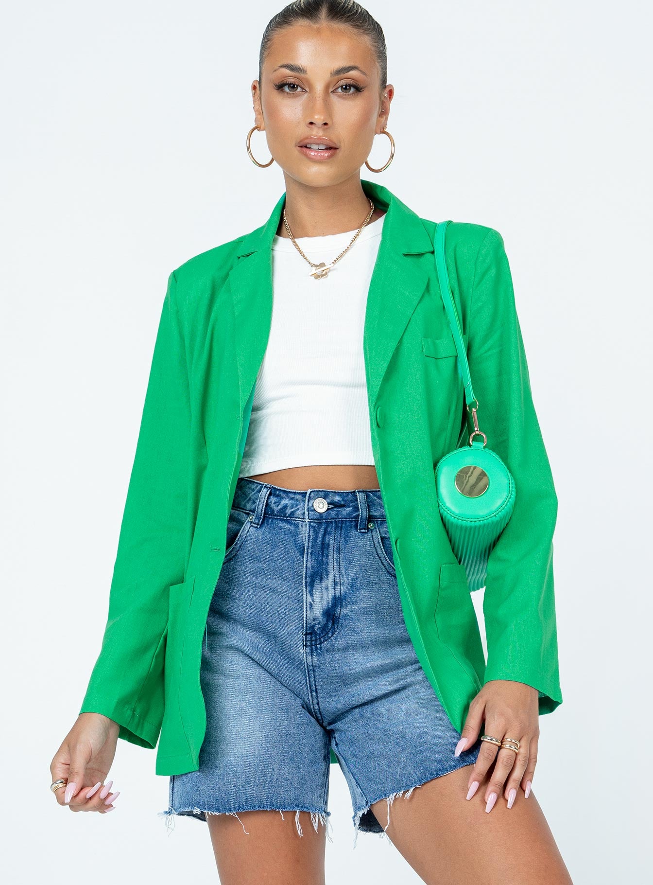 Llyod Blazer Green-Vipp Girl