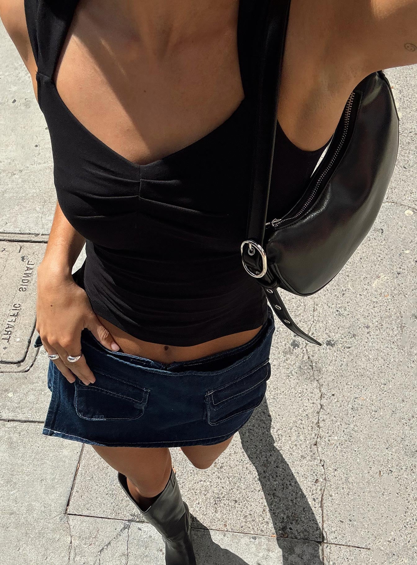 Gatler Top Black-Vipp Girl