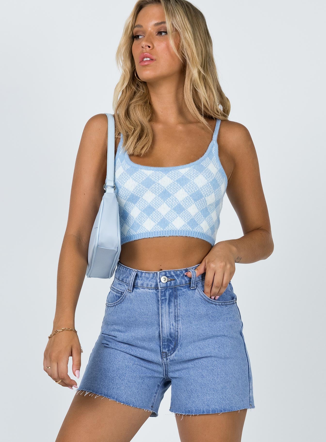 Laurena Midwash Denim Shorts-Vipp Girl