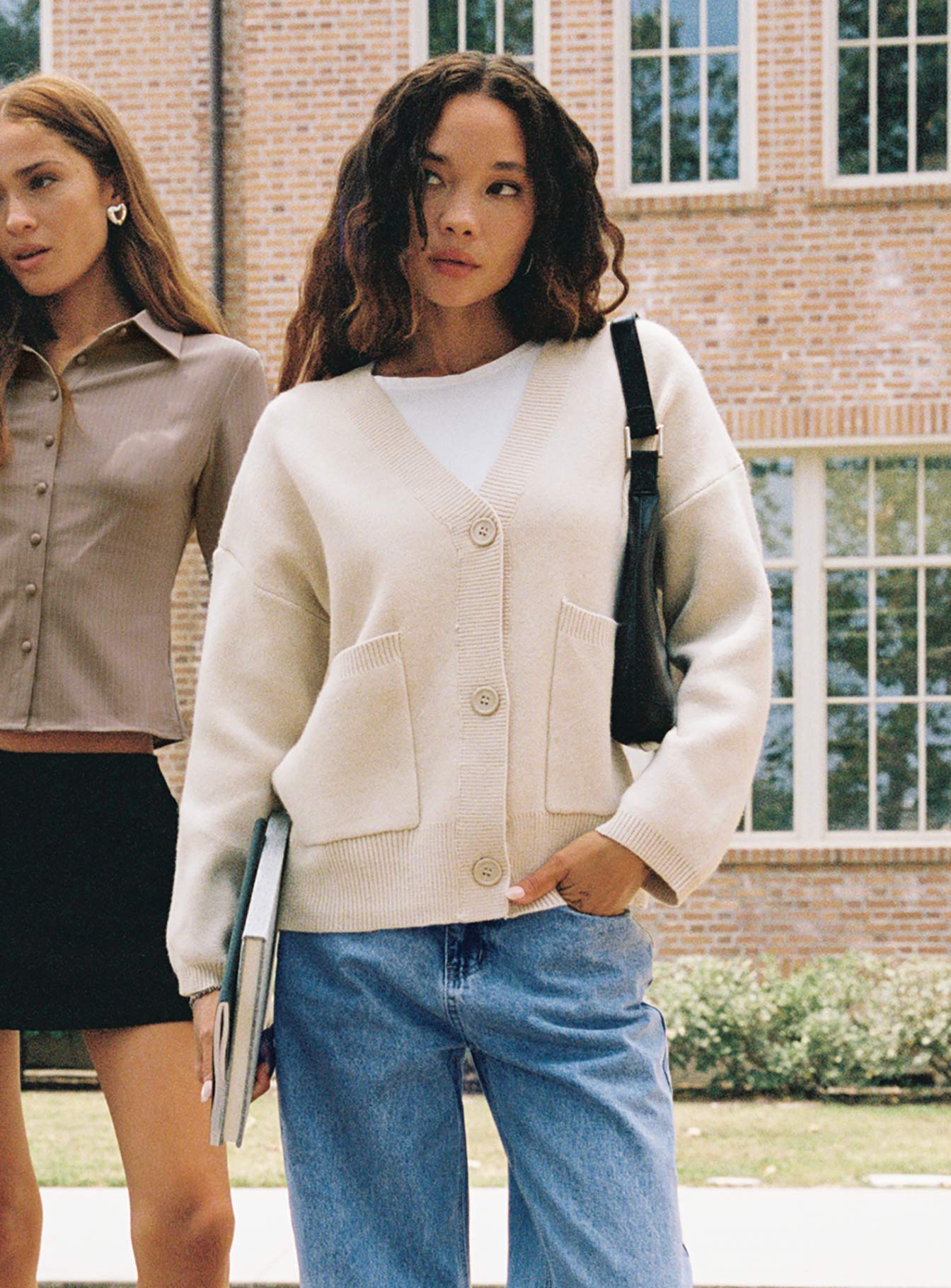 Burke Cardigan Cream-Vipp Girl