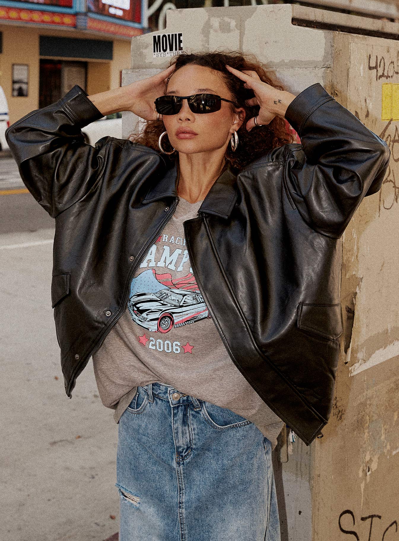 Kenny Bomber Jet Black-Vipp Girl