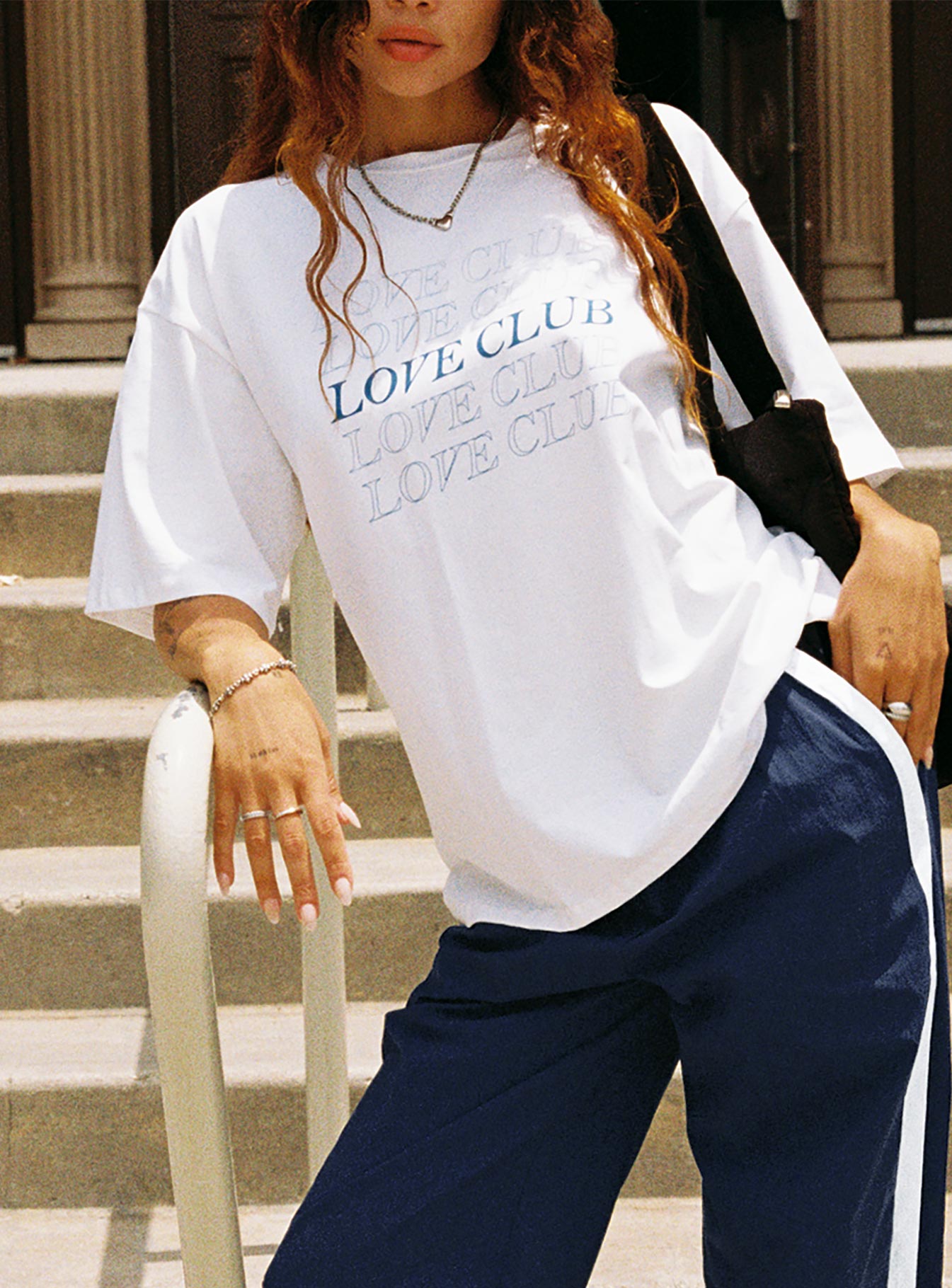 Loveable Tee White-Vipp Girl