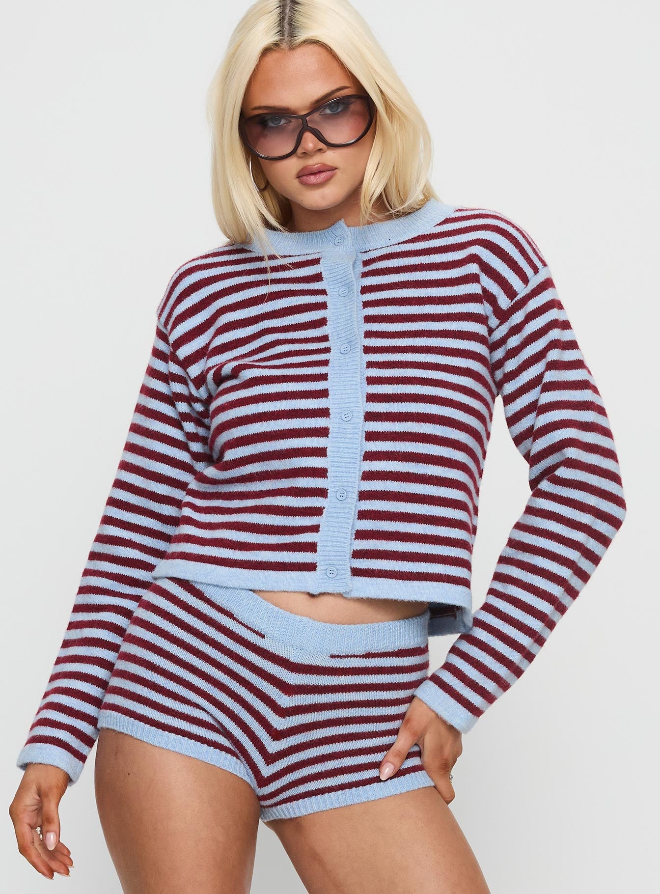 Kollens Knit Cardigan Multi-Vipp Girl