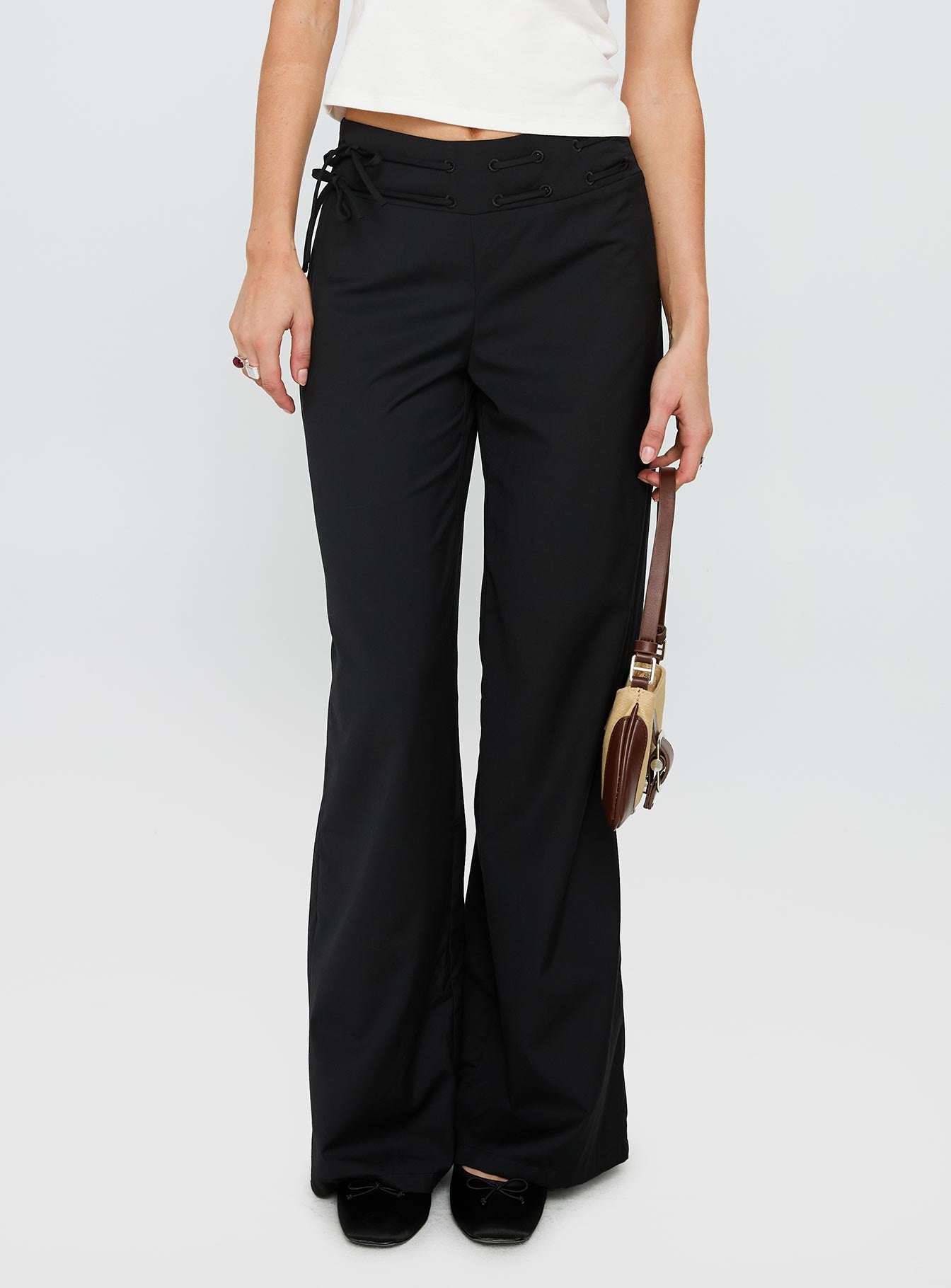 Just Have Fun Wide Leg Pant Black-Vipp Girl