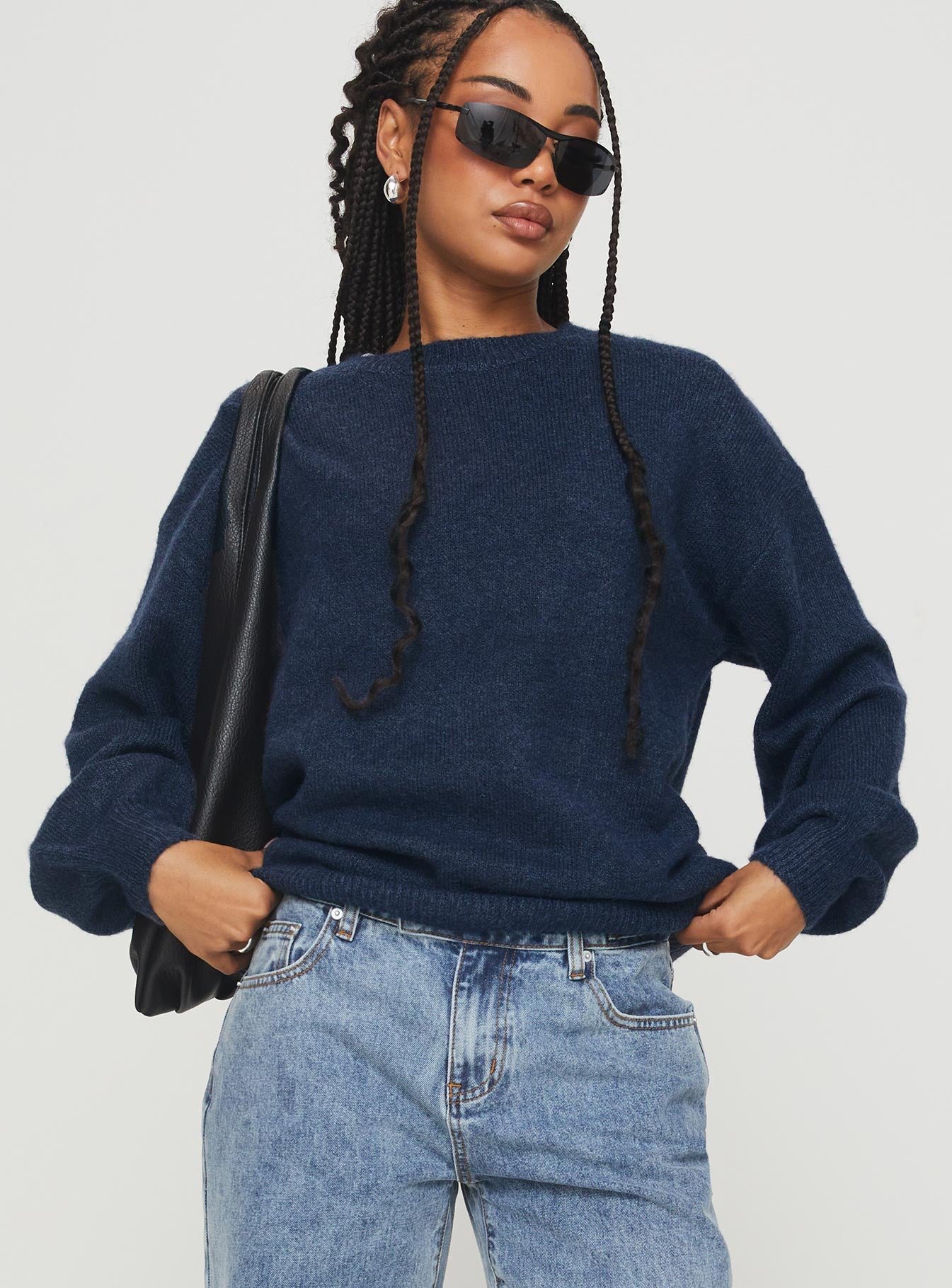 Ryanna Sweater Navy-Vipp Girl