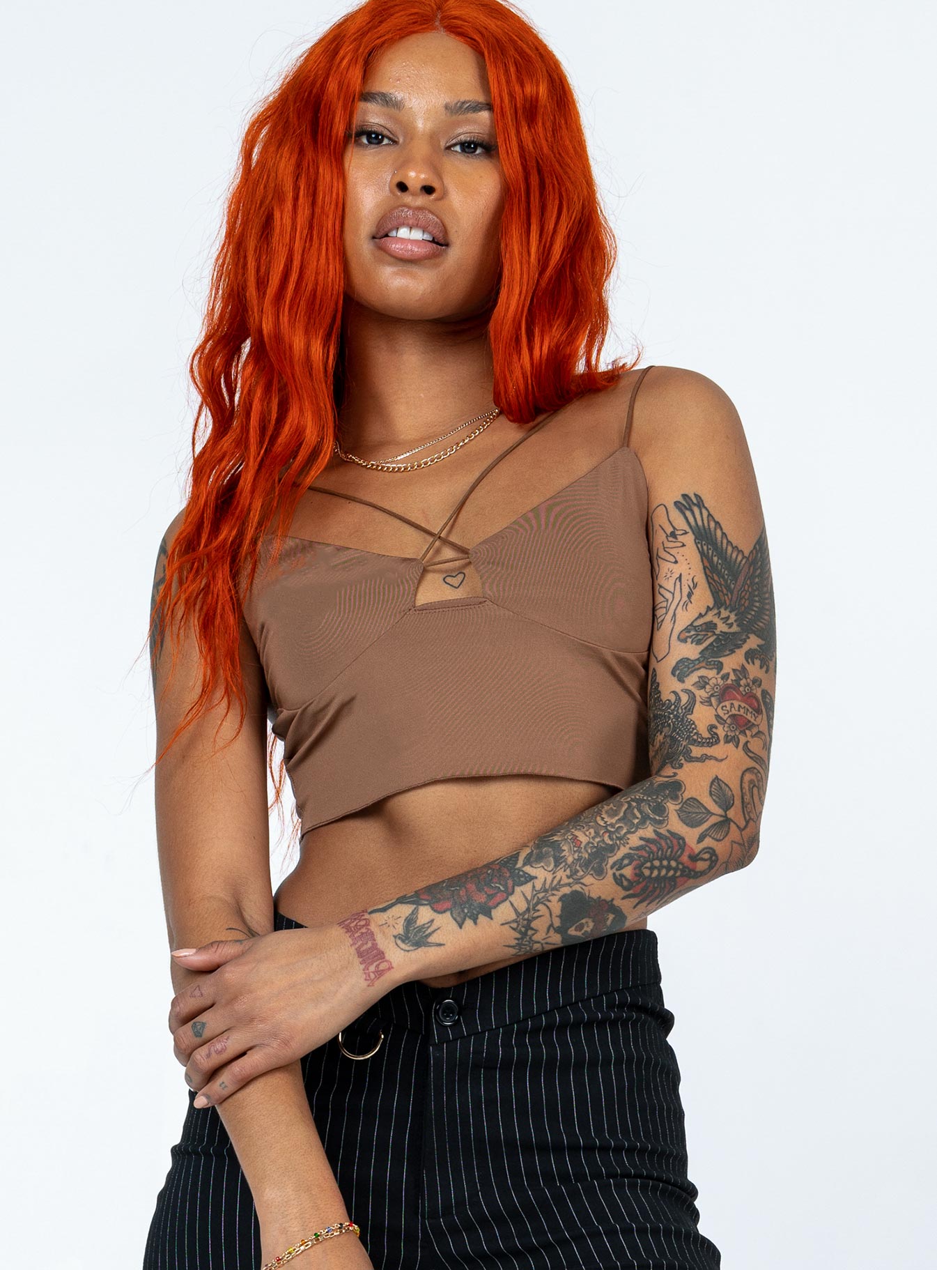 Rayne Top Brown-Vipp Girl