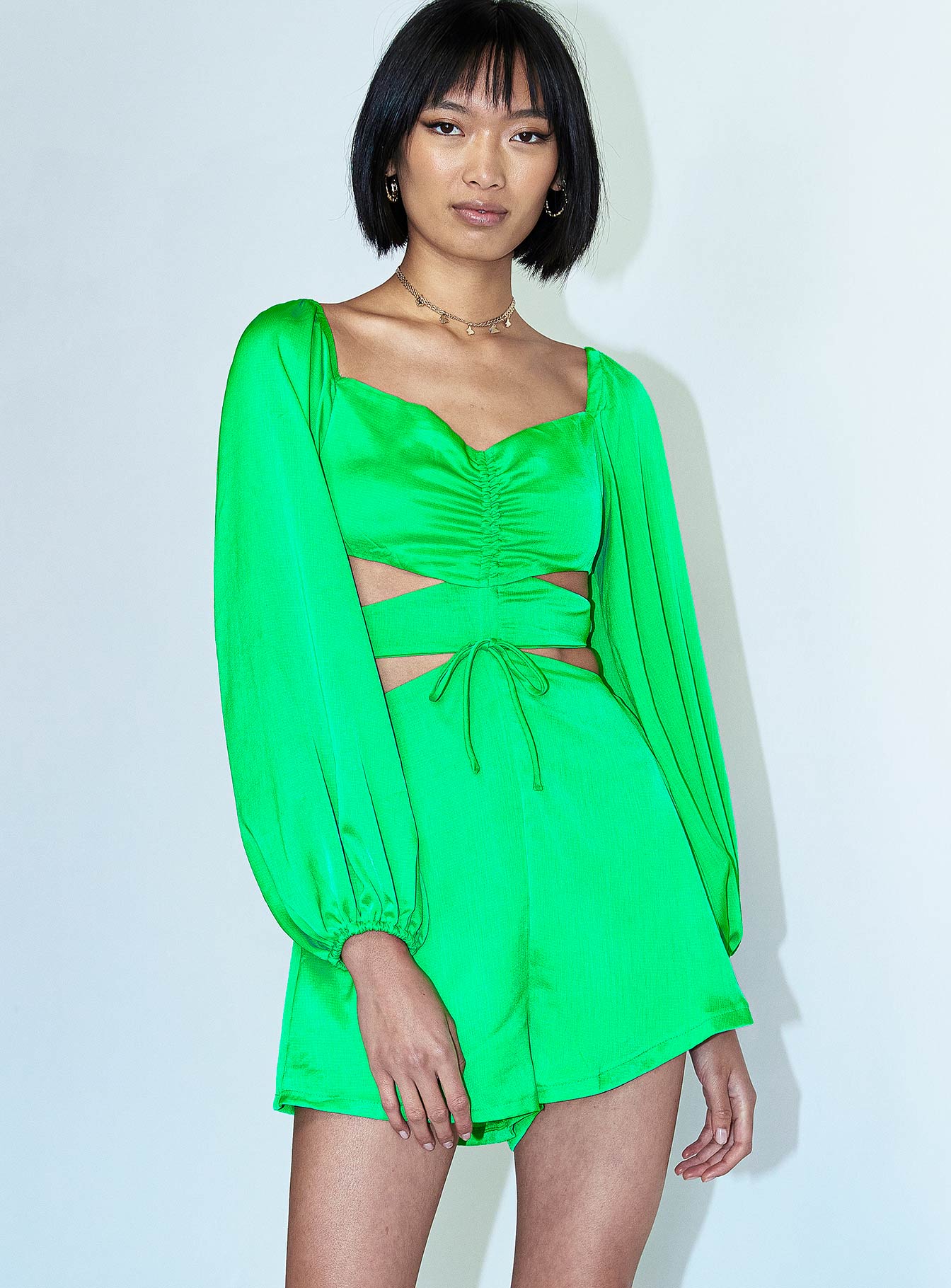 Paxton Romper Green-Vipp Girl