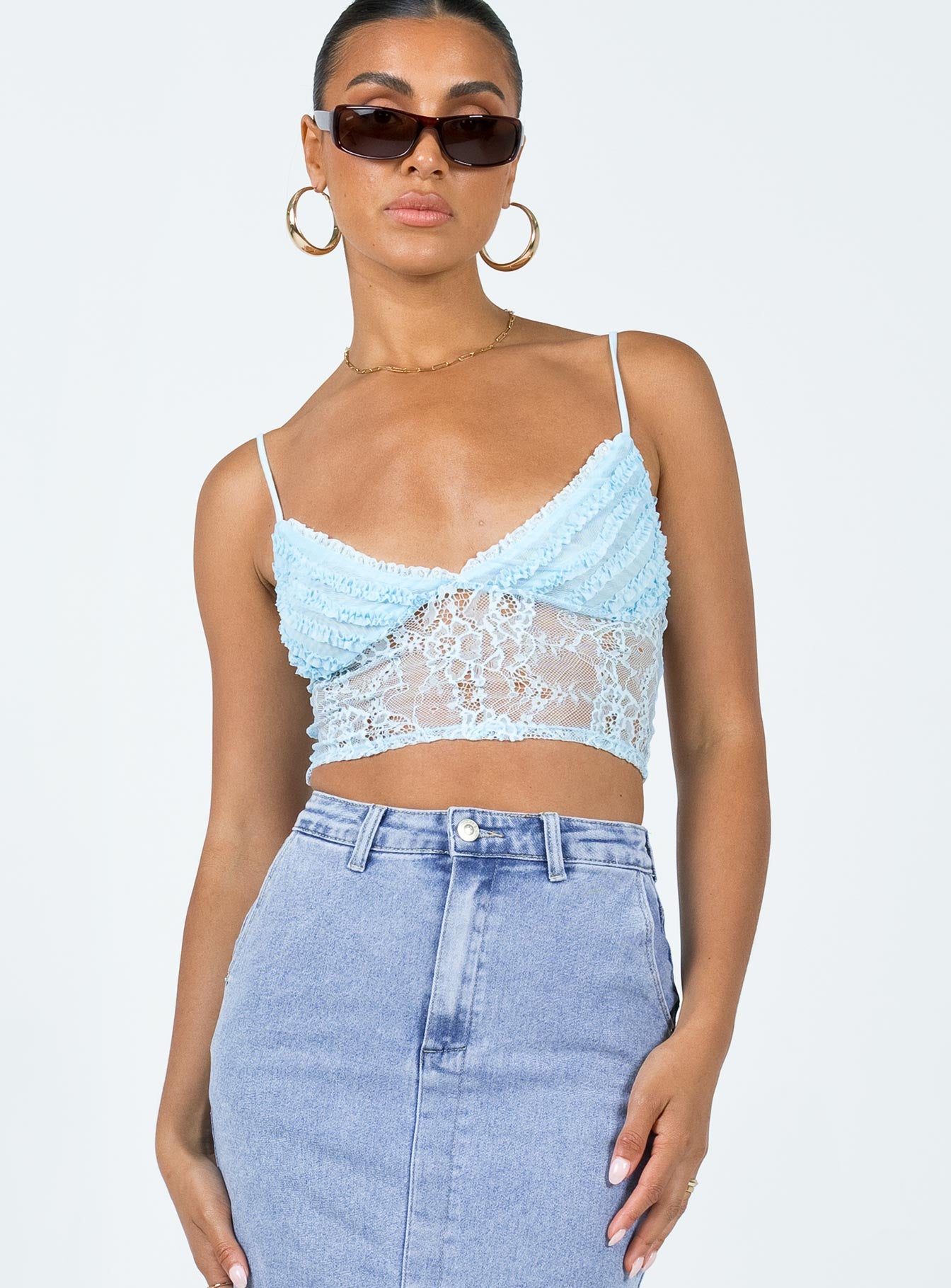 Marcella Top Blue-Vipp Girl