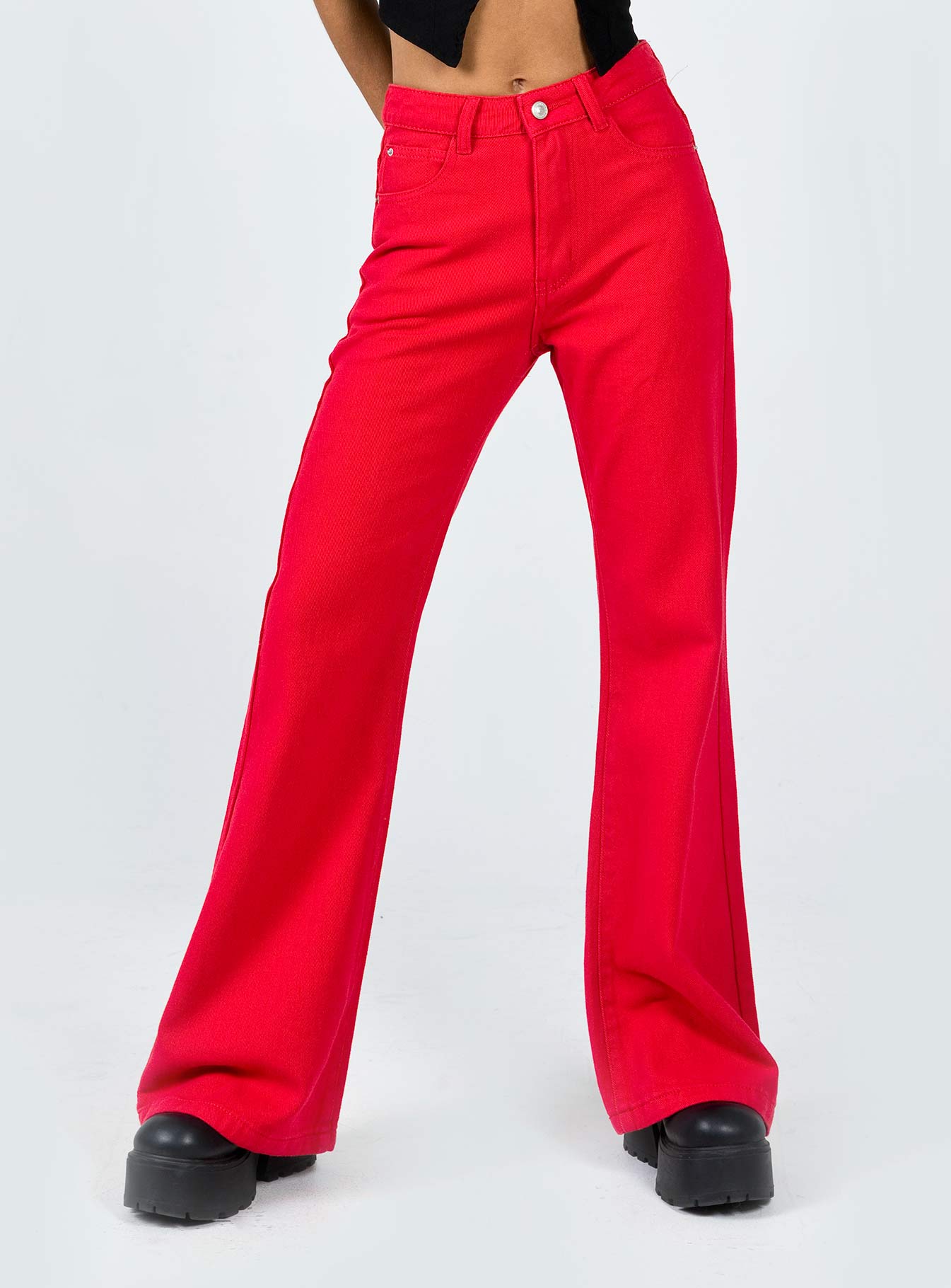 Cabarita Lounge Denim Jeans Red-Vipp Girl
