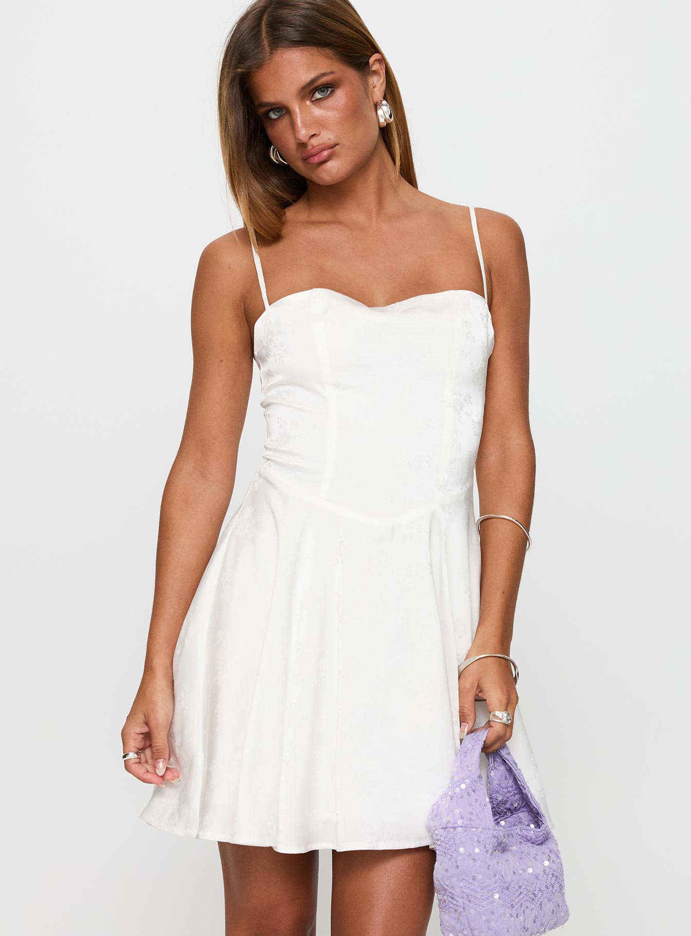 Dreams Ahead Mini Dress White-Vipp Girl