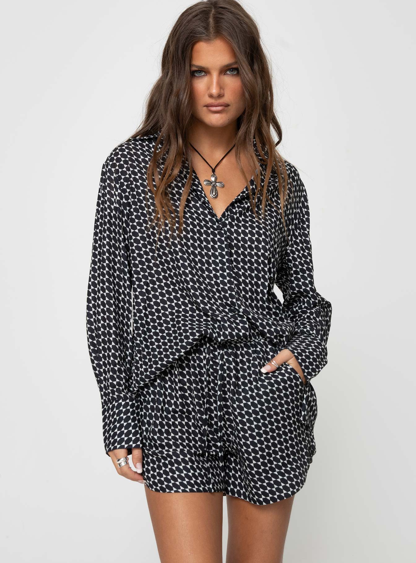 Mareena Geo Set Black / White-Vipp Girl