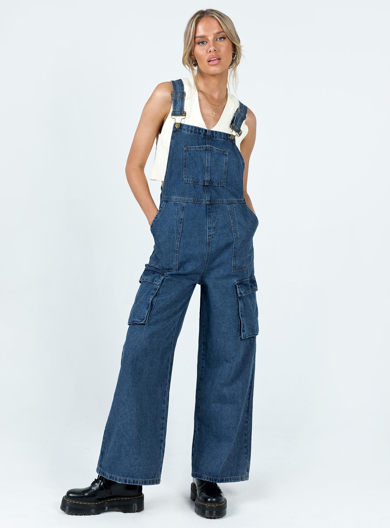 Marnie Overalls Blue-Vipp Girl