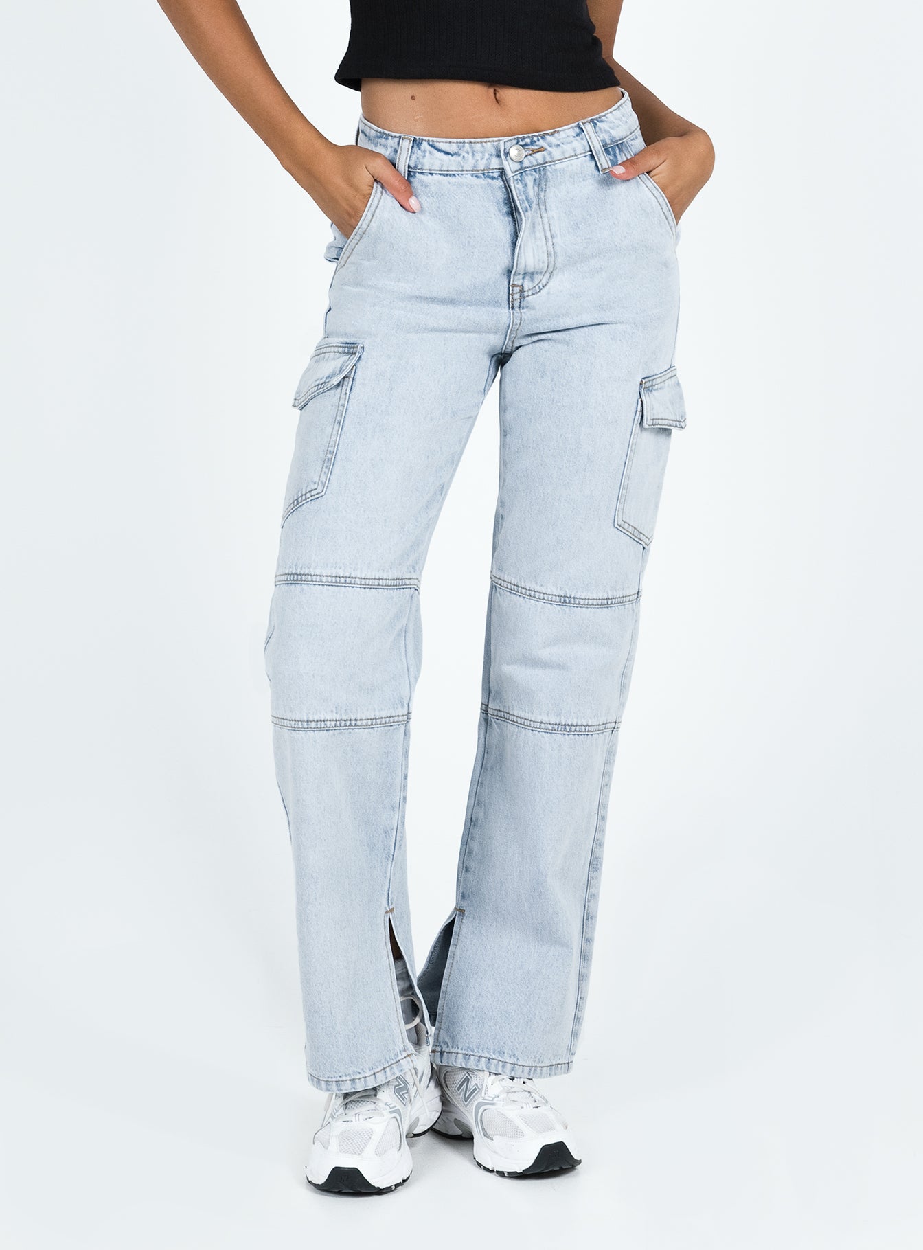 Katey Jeans Light Wash Denim-Vipp Girl