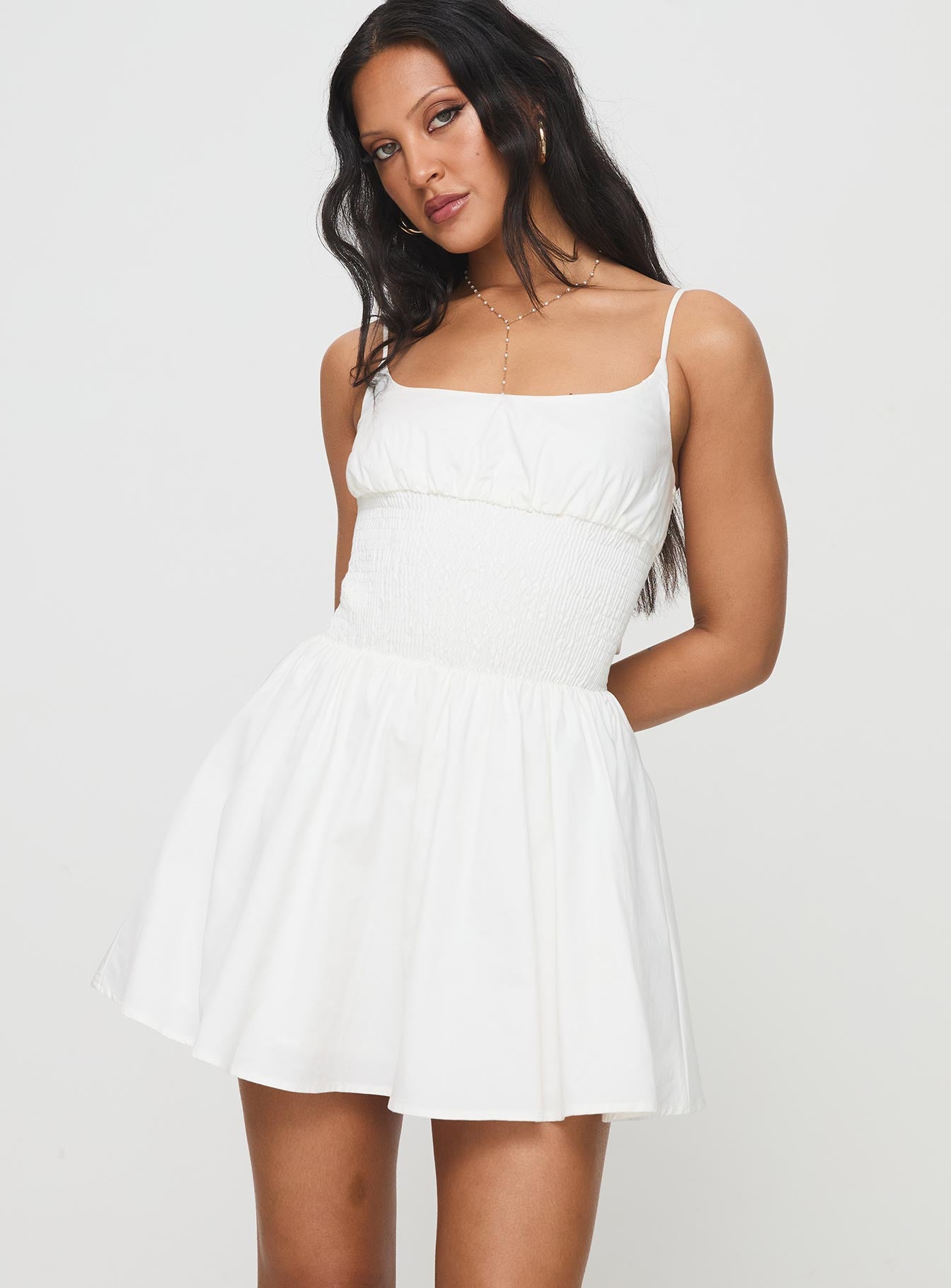 Matisse Dress White-Vipp Girl