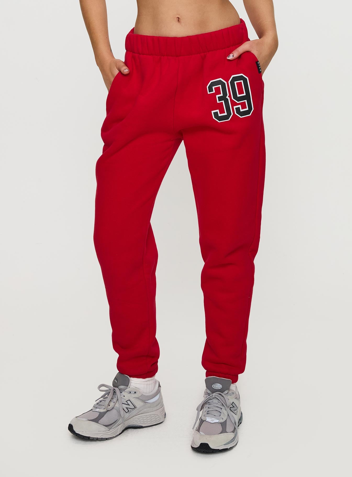 BU Sweatpants Red-Vipp Girl