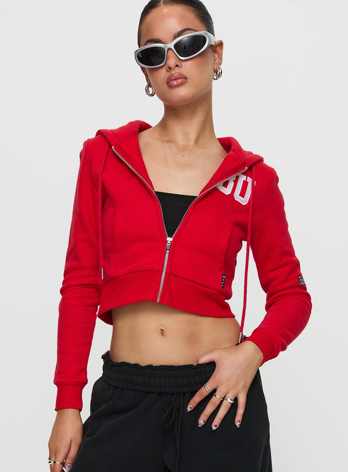 BU MIA Zip Sweater Red-Vipp Girl