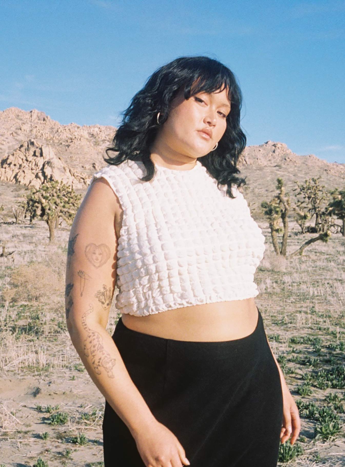 Kendrick Top Cream Curve-Vipp Girl