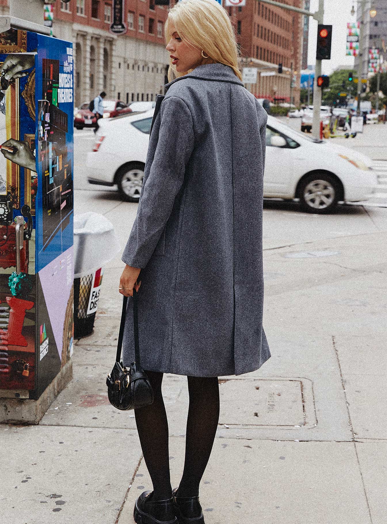 Kenleigh Coat Charcoal-Vipp Girl