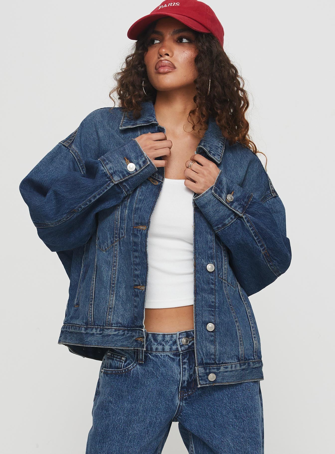 Kooper Denim Jacket Vintage Mid Wash-Vipp Girl
