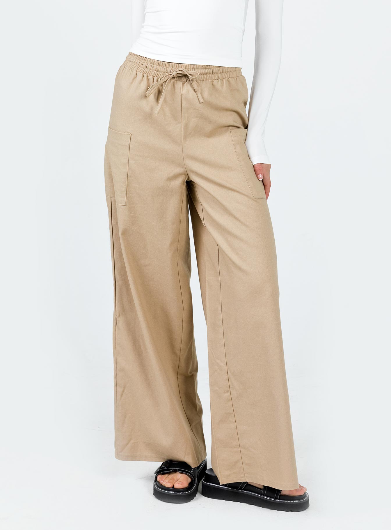 Brunie Pants Beige-Vipp Girl