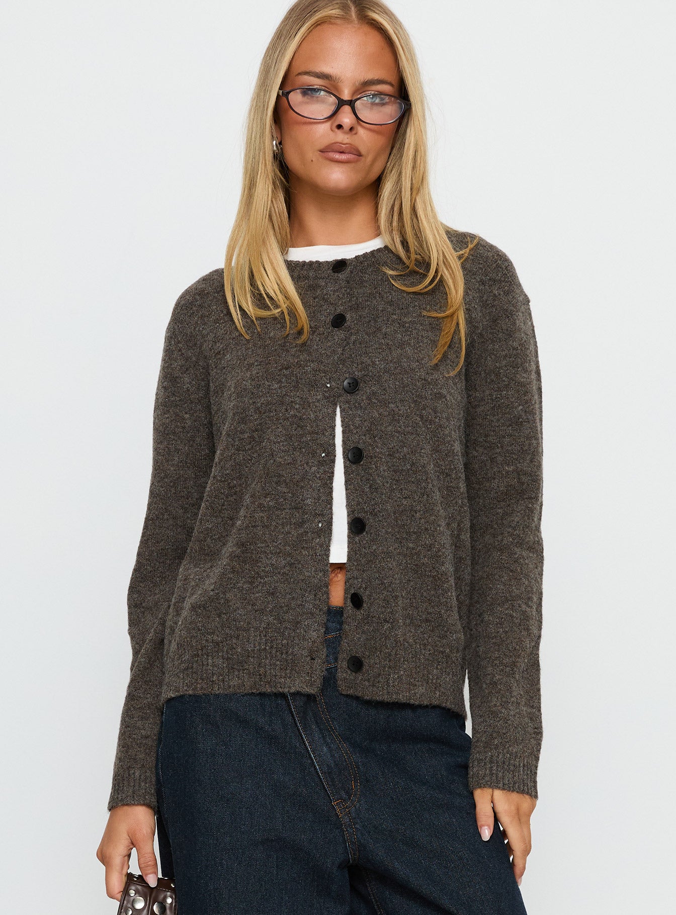 Better Than Fiction Cardigan Mocha-Vipp Girl