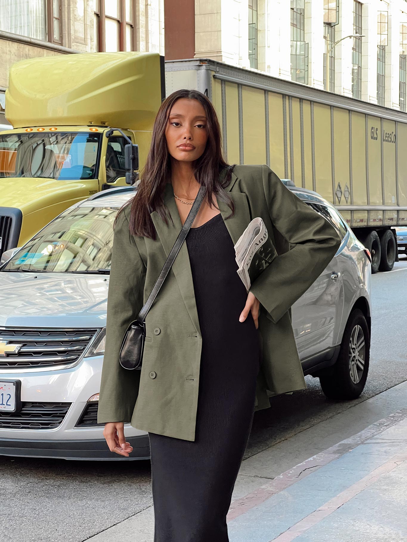 La Quinta Blazer Khaki-Vipp Girl