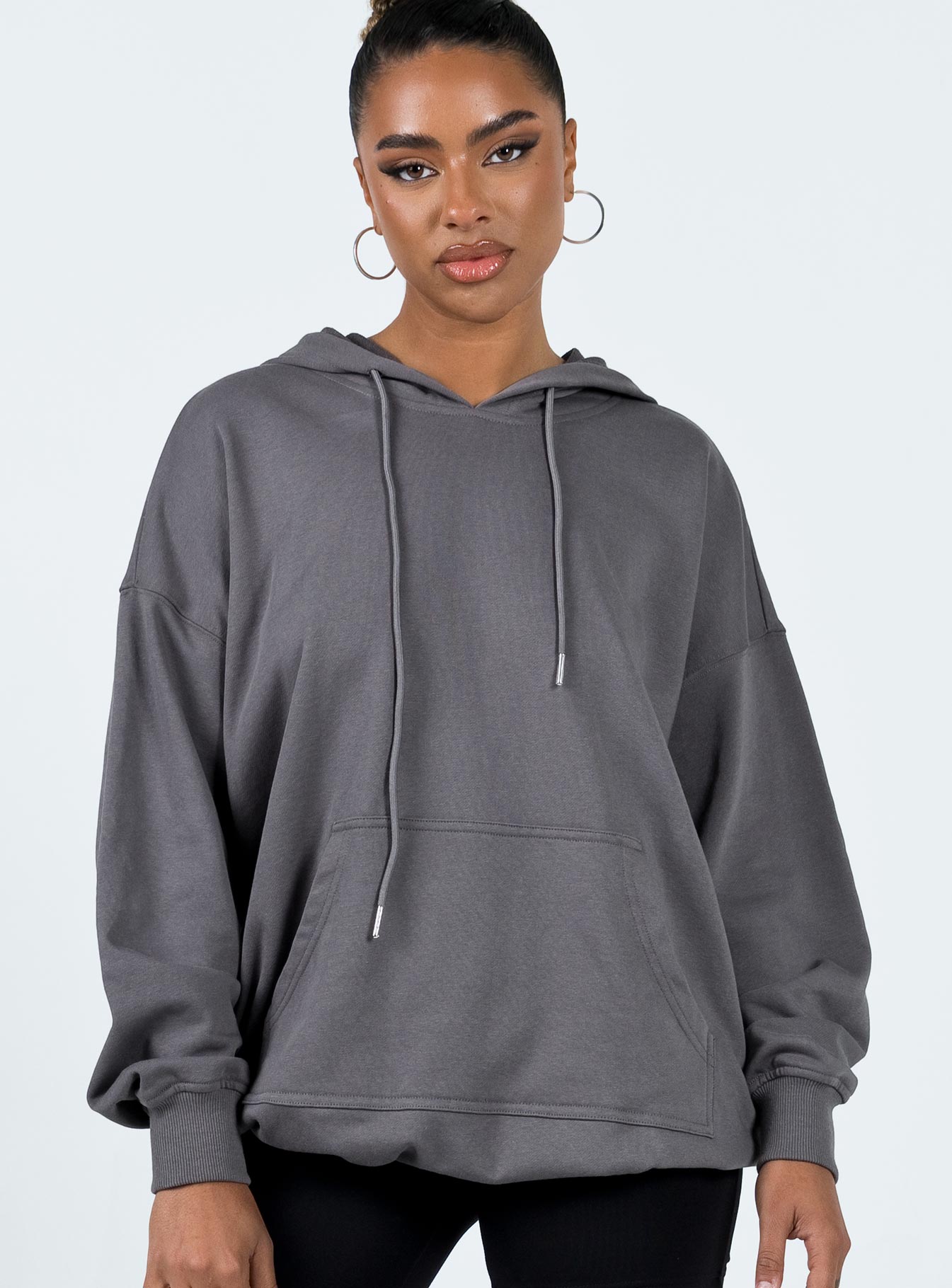 Brunz Sweater Dress Charcoal-Vipp Girl