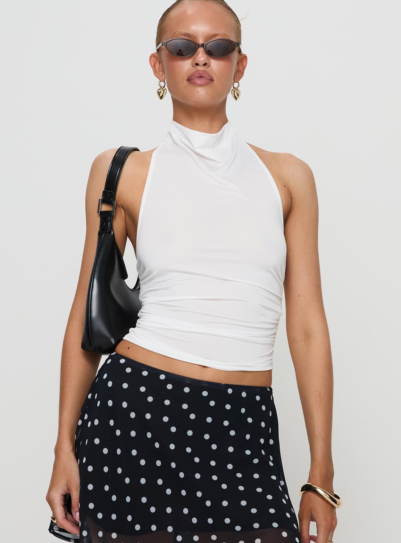 Giggle Top White-Vipp Girl