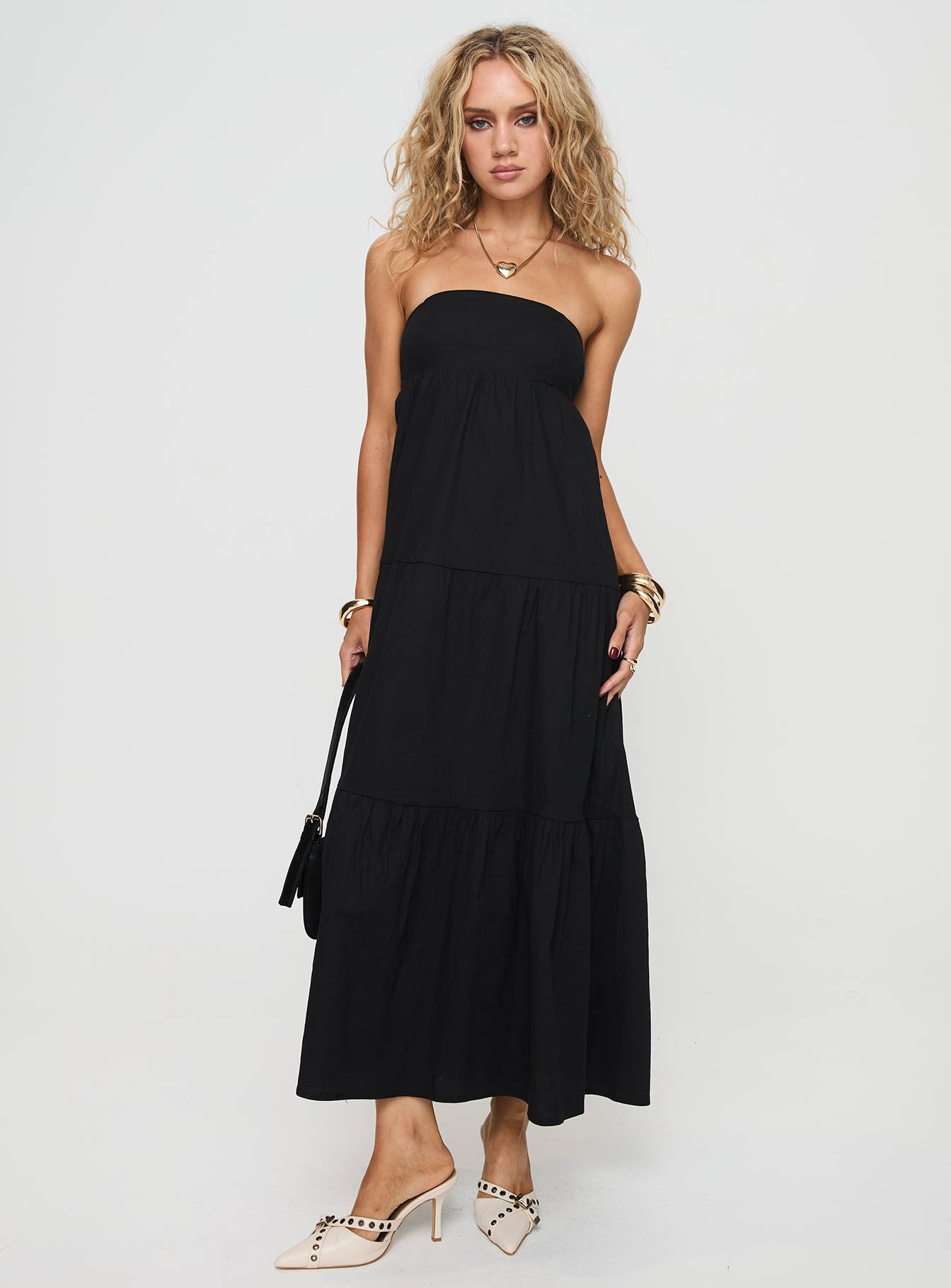Osment Maxi Dress Black-Vipp Girl