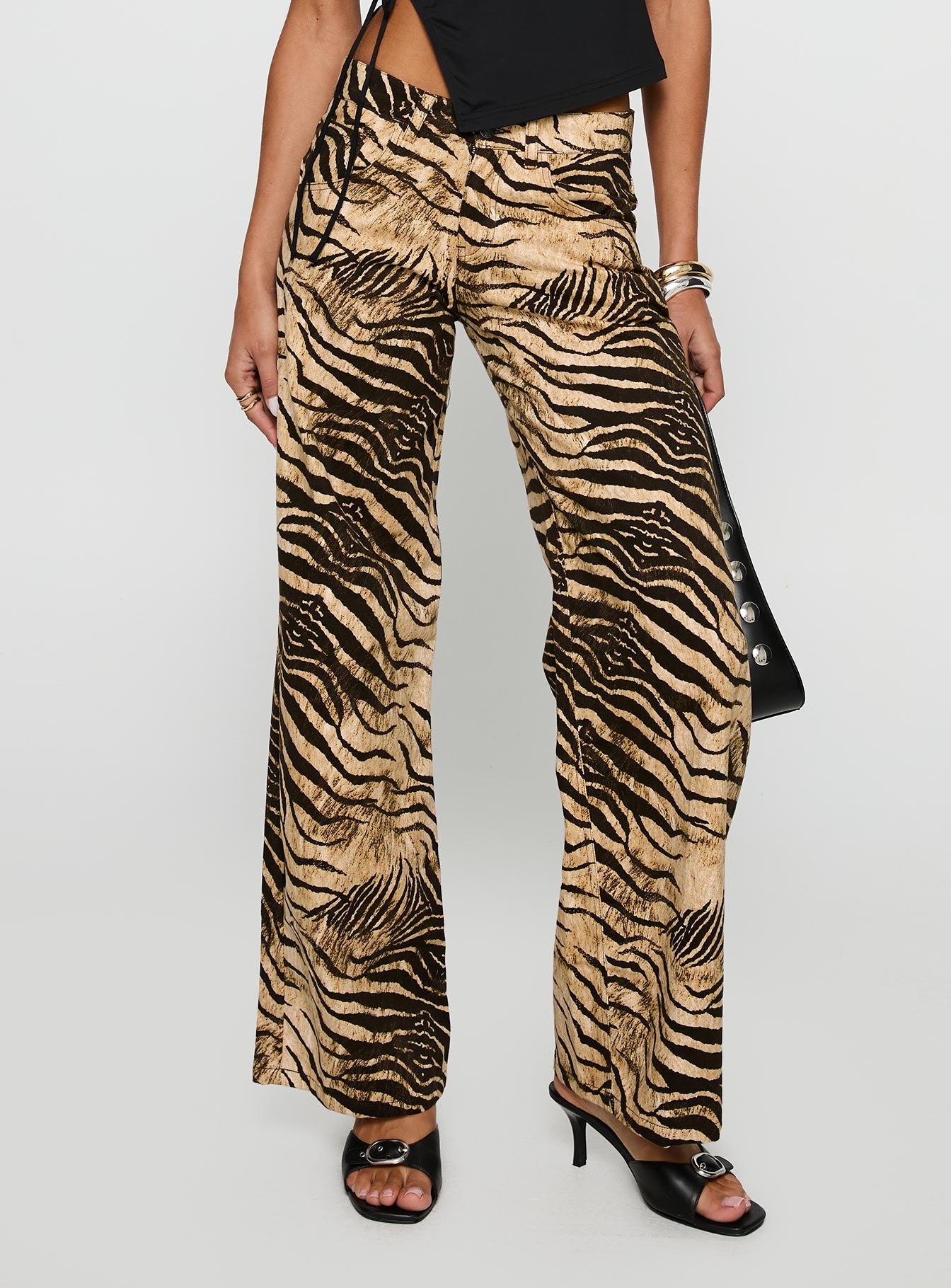 Low Rise Roomy Pants Multi-Vipp Girl