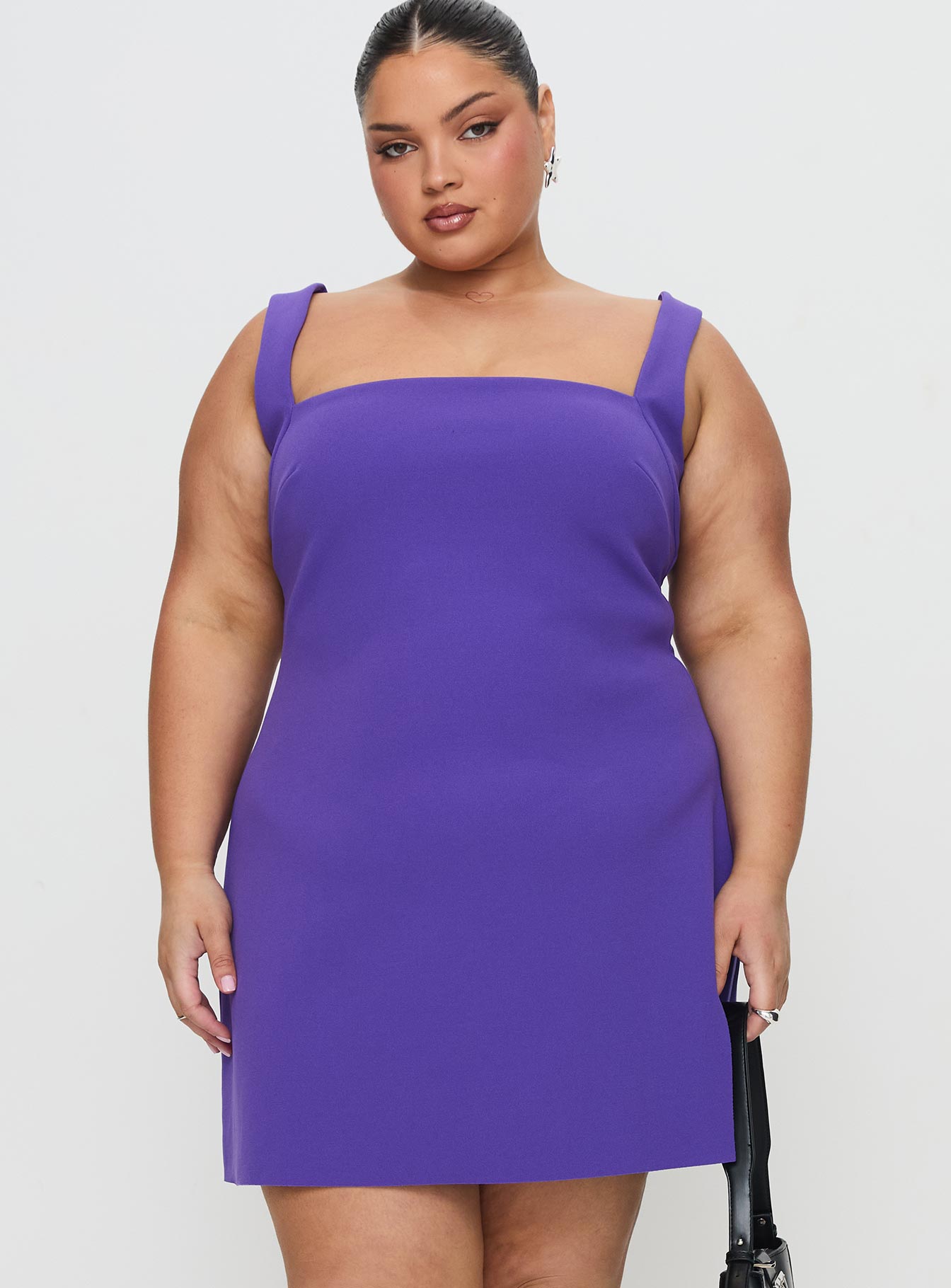 Bombshell Mini Dress Purple-Vipp Girl