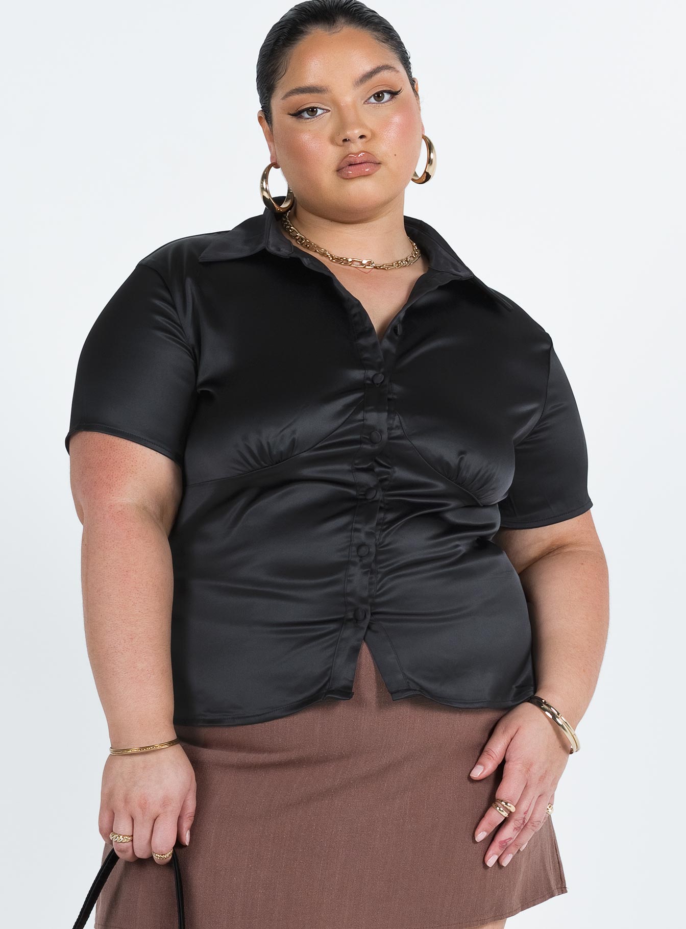 Bessie Top Black Curve-Vipp Girl