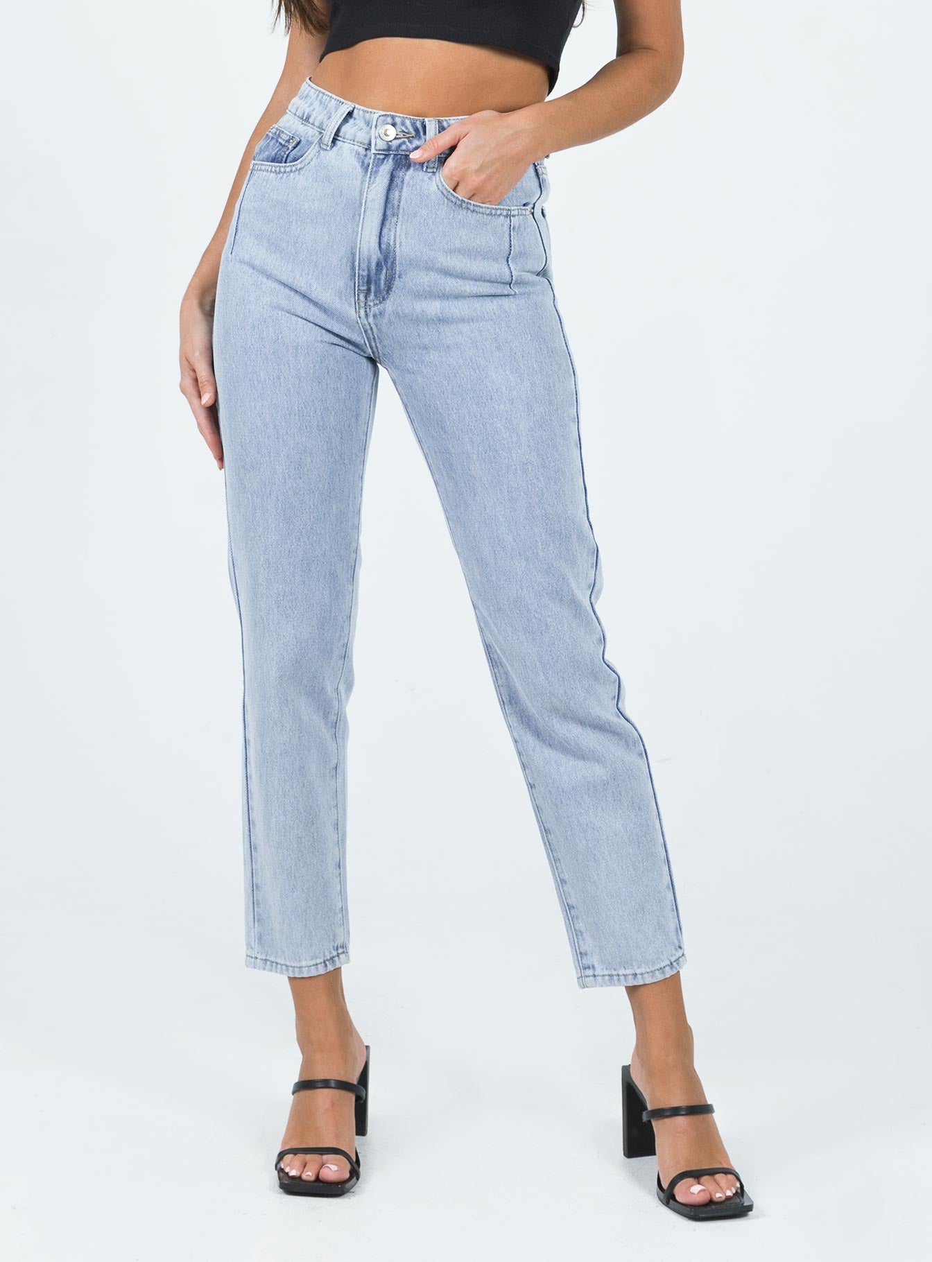 Curzon Mom Jeans Denim-Vipp Girl