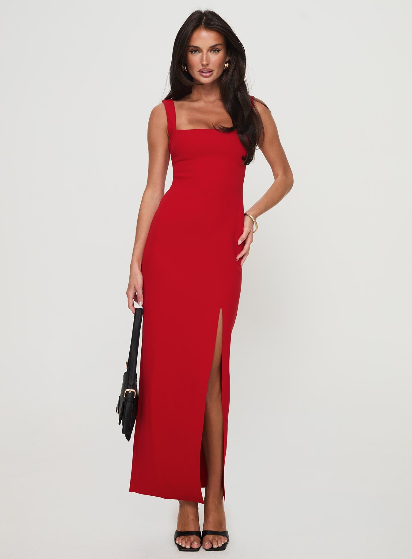 Bombshell Maxi Dress Red-Vipp Girl