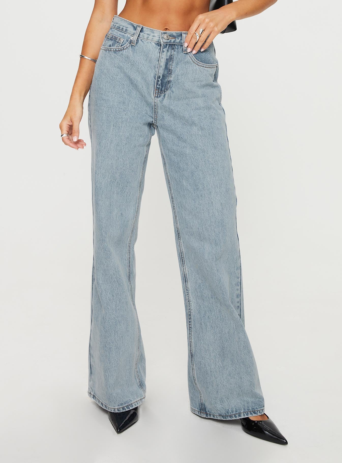 Maple Flare Jean Light Wash Denim-Vipp Girl