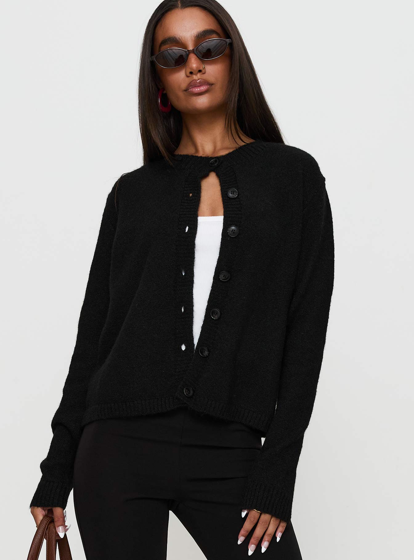 Denmark Cardigan Black-Vipp Girl